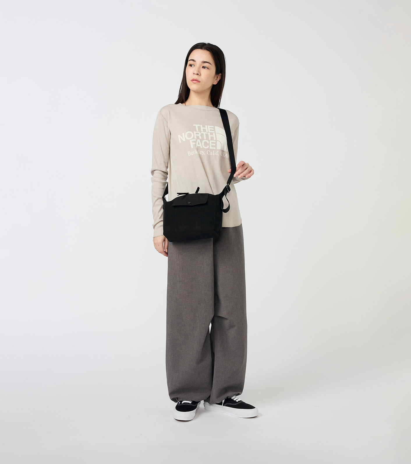 Synthetic Leather Demi Shoulder Bag