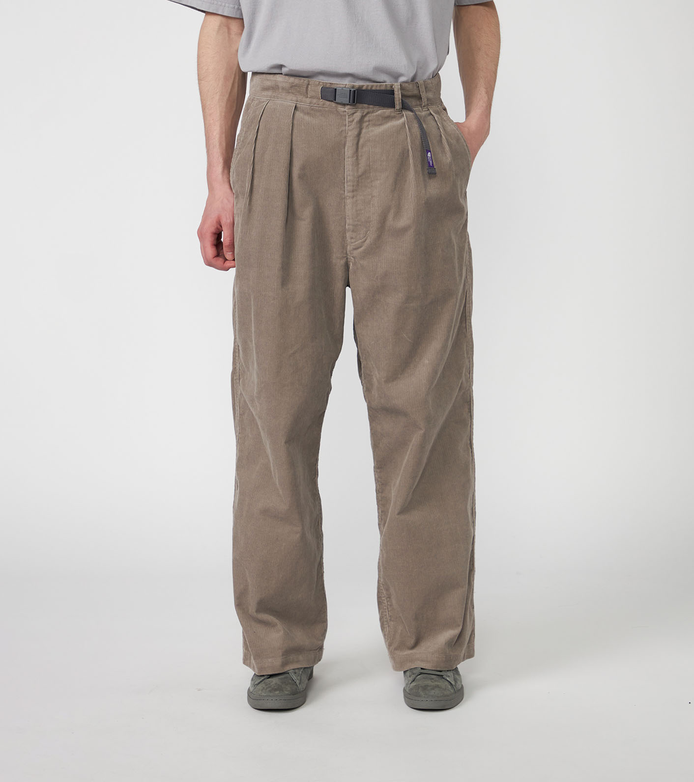 Corduroy Wide Straight Field Pants