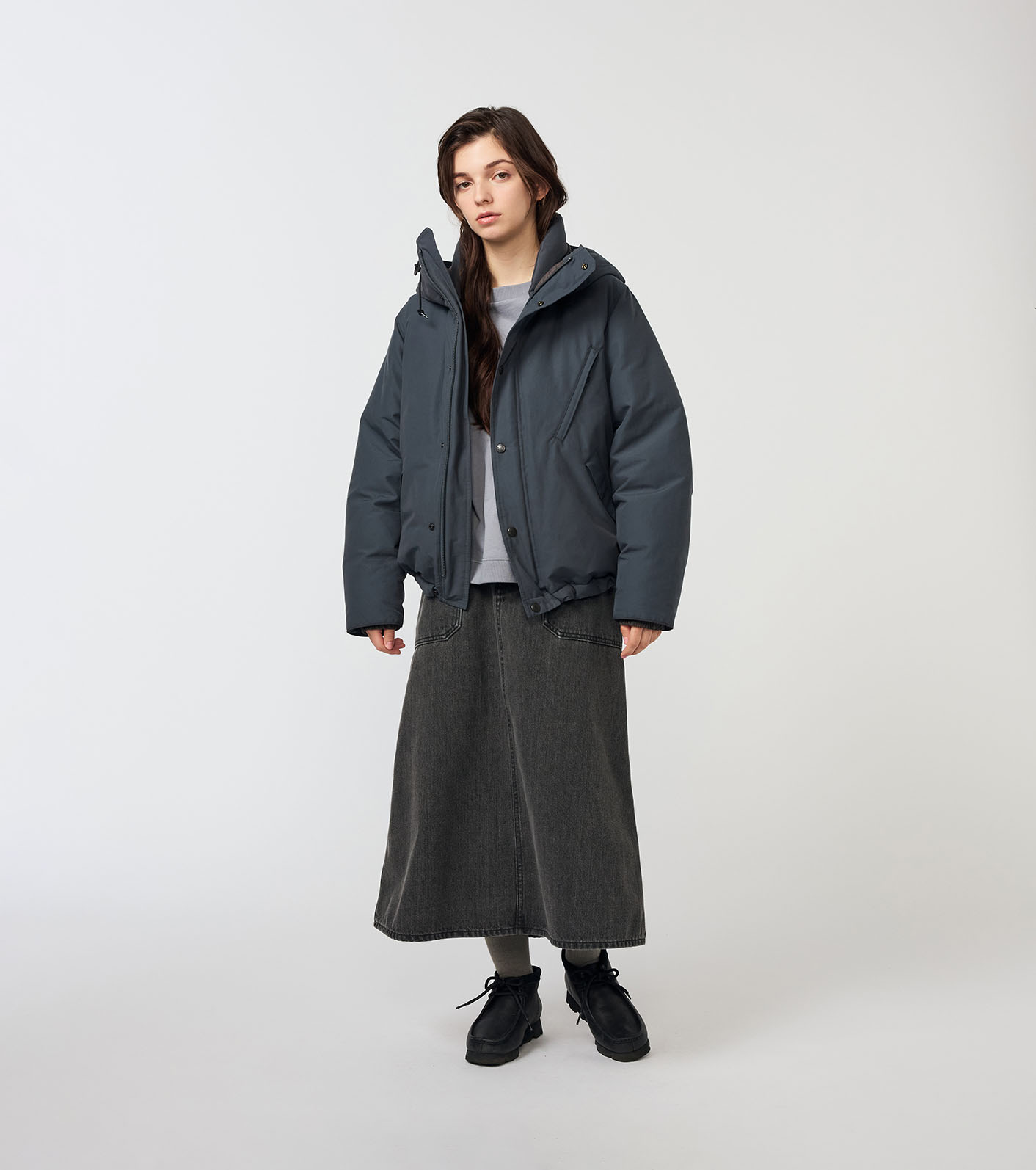 Double Peak Short Down Parka