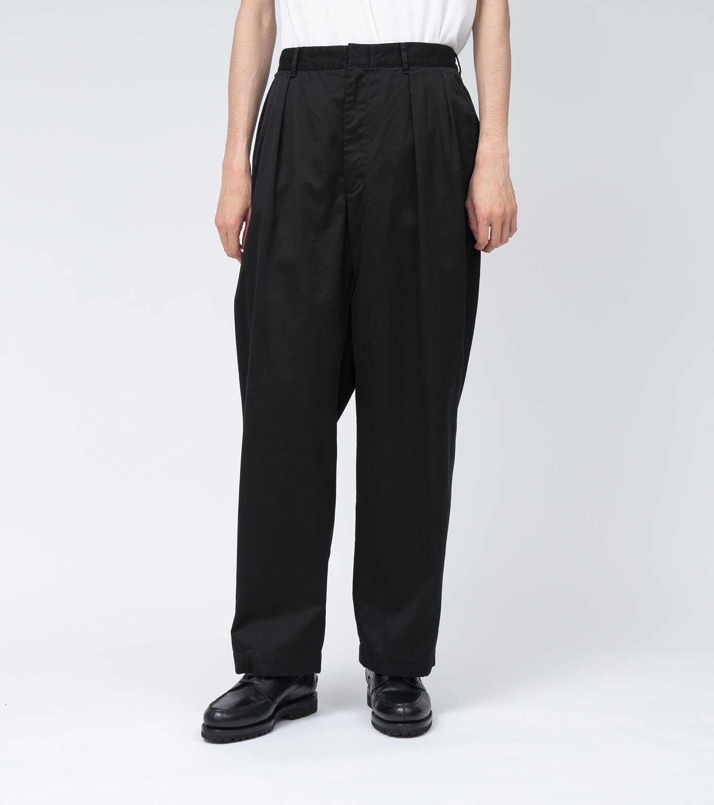 Double Pleat Chino Pants
