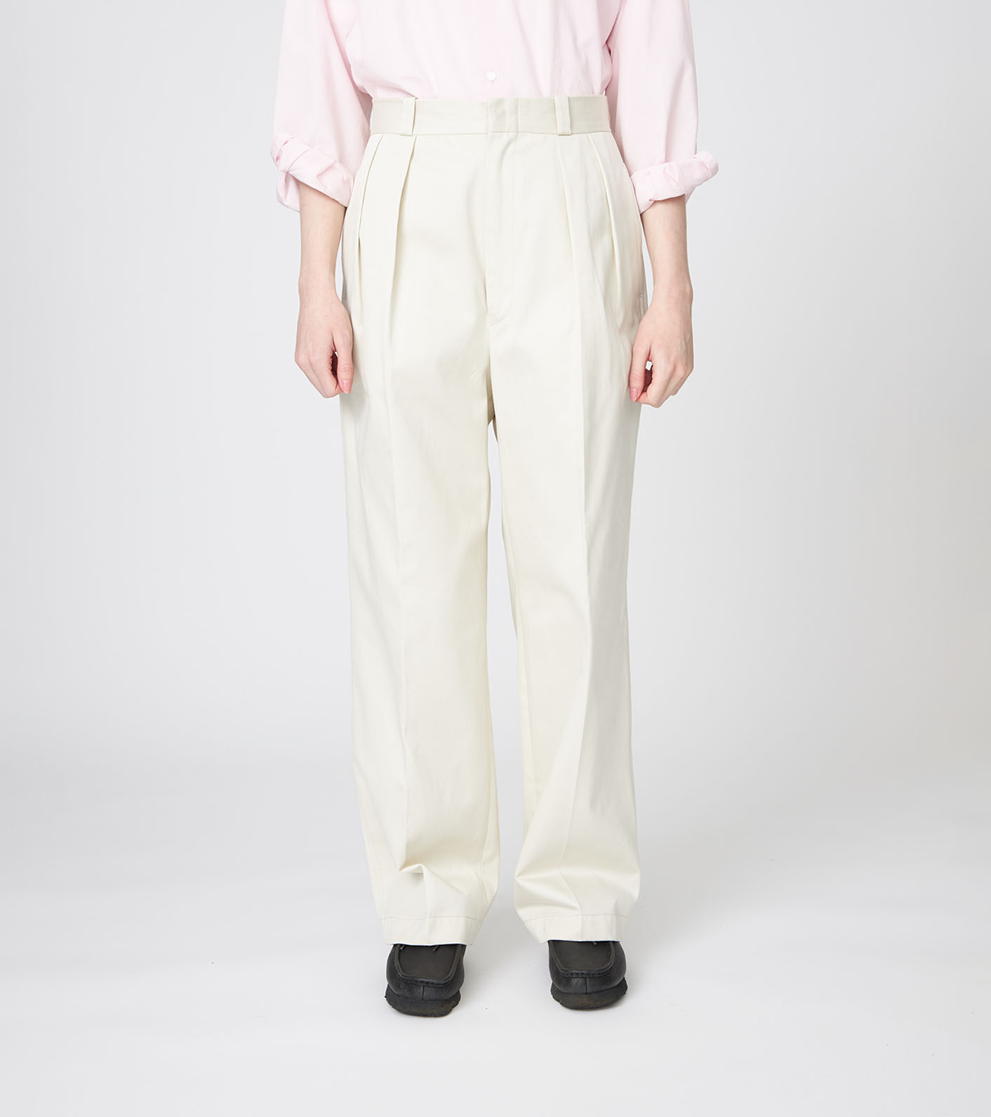 Double Pleat Chino Pants