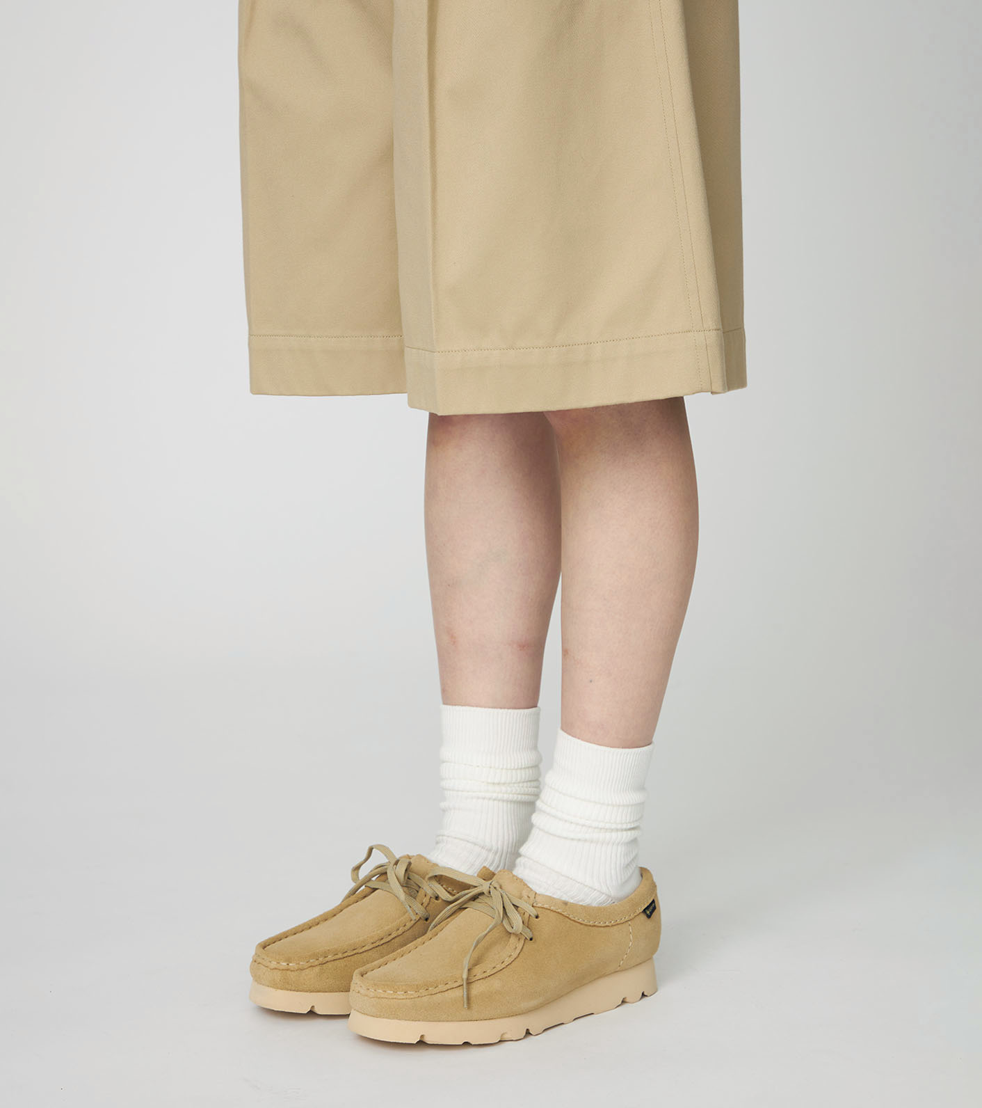Double Pleat Chino Shorts