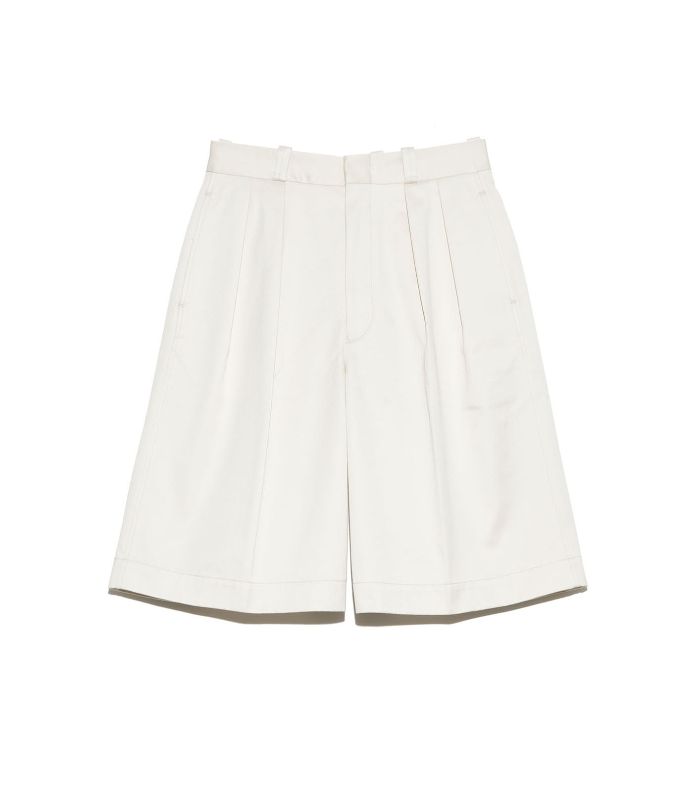 Double Pleat Chino Shorts