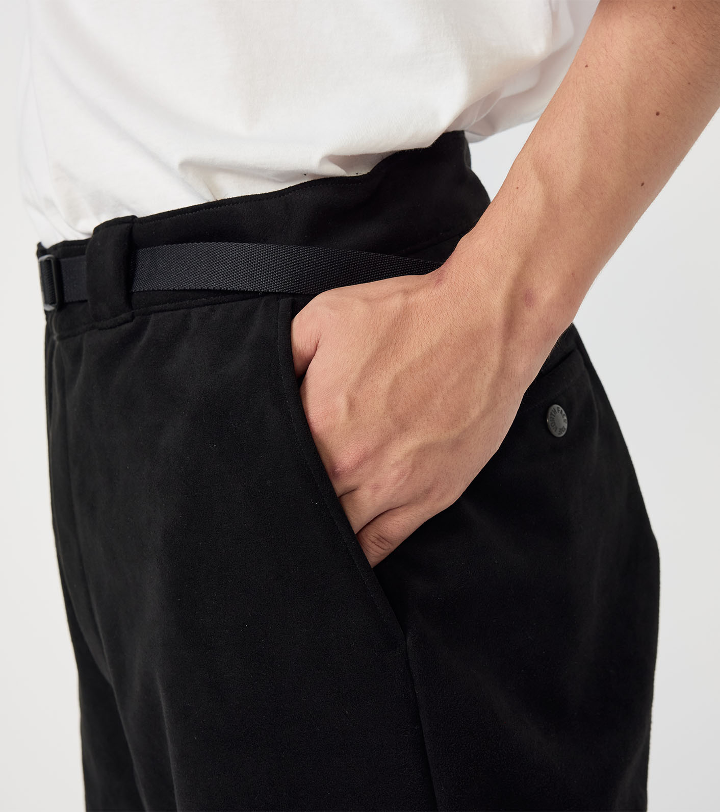 Synthetic Leather Field Pants