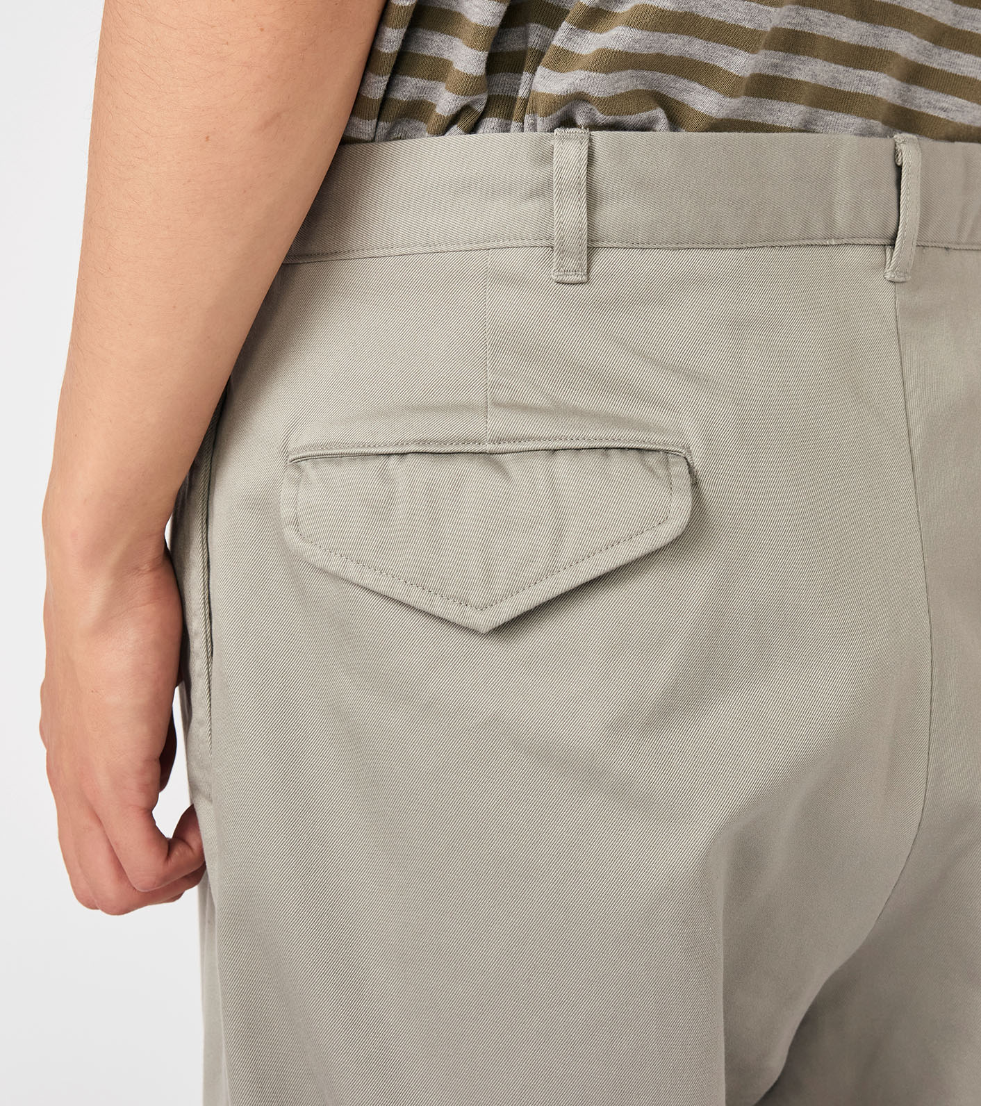 Double Pleated Chino Pants