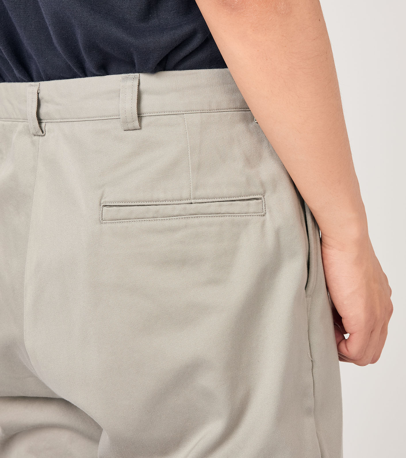 Wide Straight Chino Pants