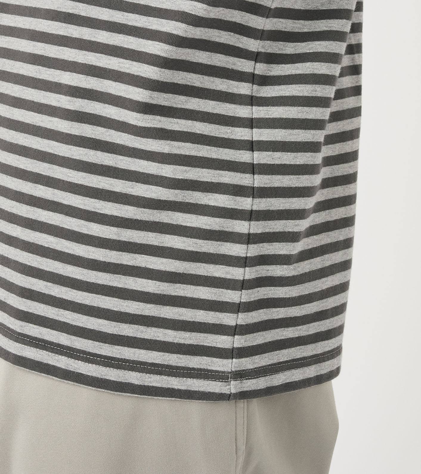 COOLMAX Stripe Jersey L/S Tee