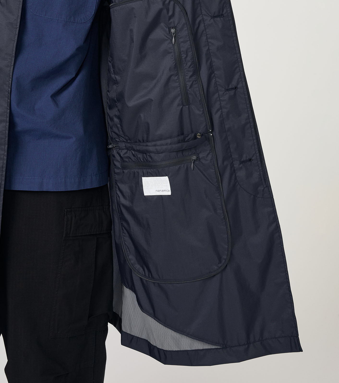 Packable Balmacaan Coat