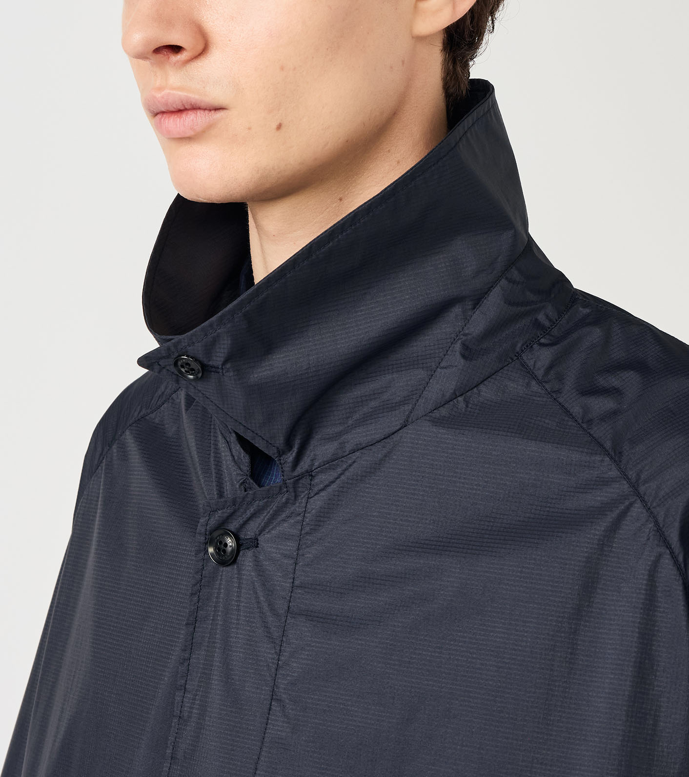 Packable Balmacaan Coat