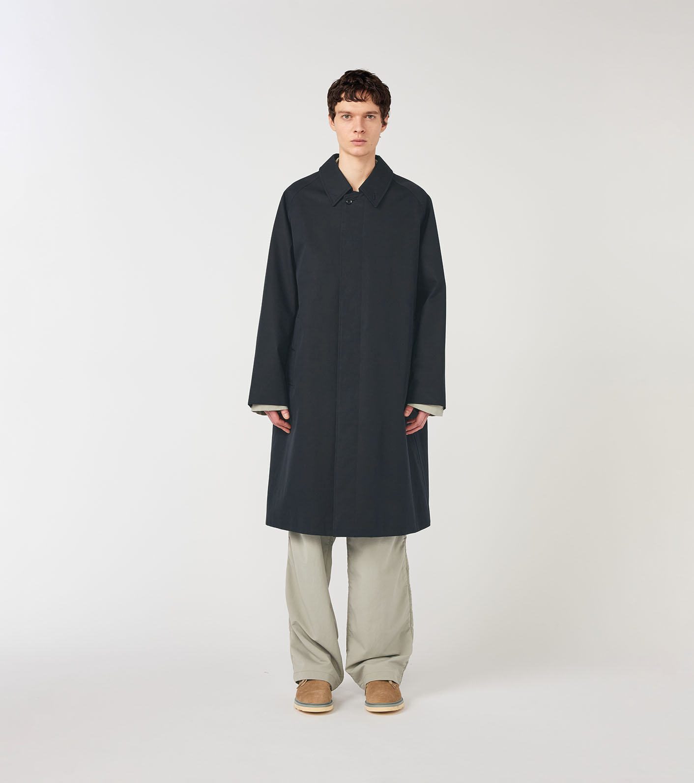 2L Cotton GORE-TEX Balmacaan Coat