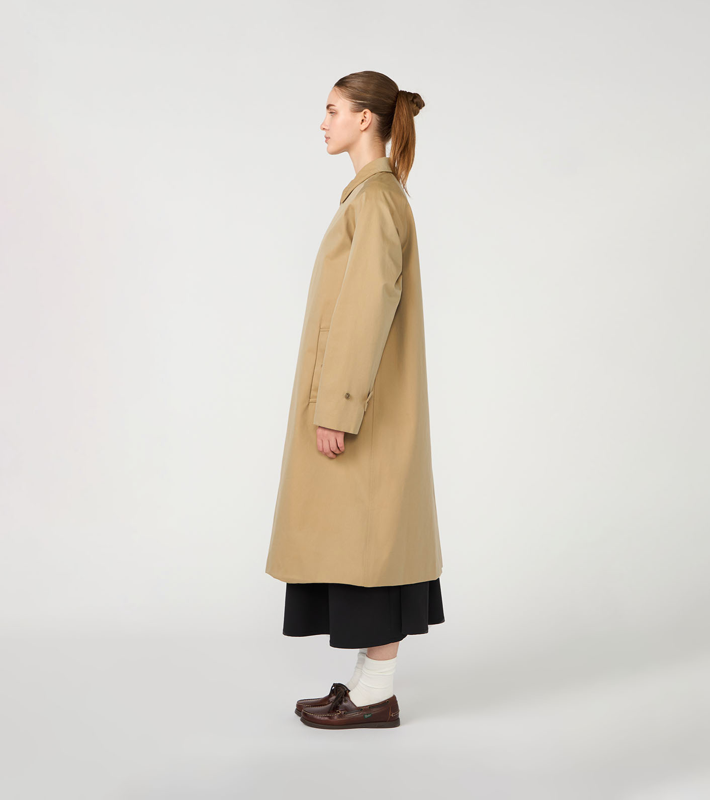 2L Cotton GORE-TEX Balmacaan Coat