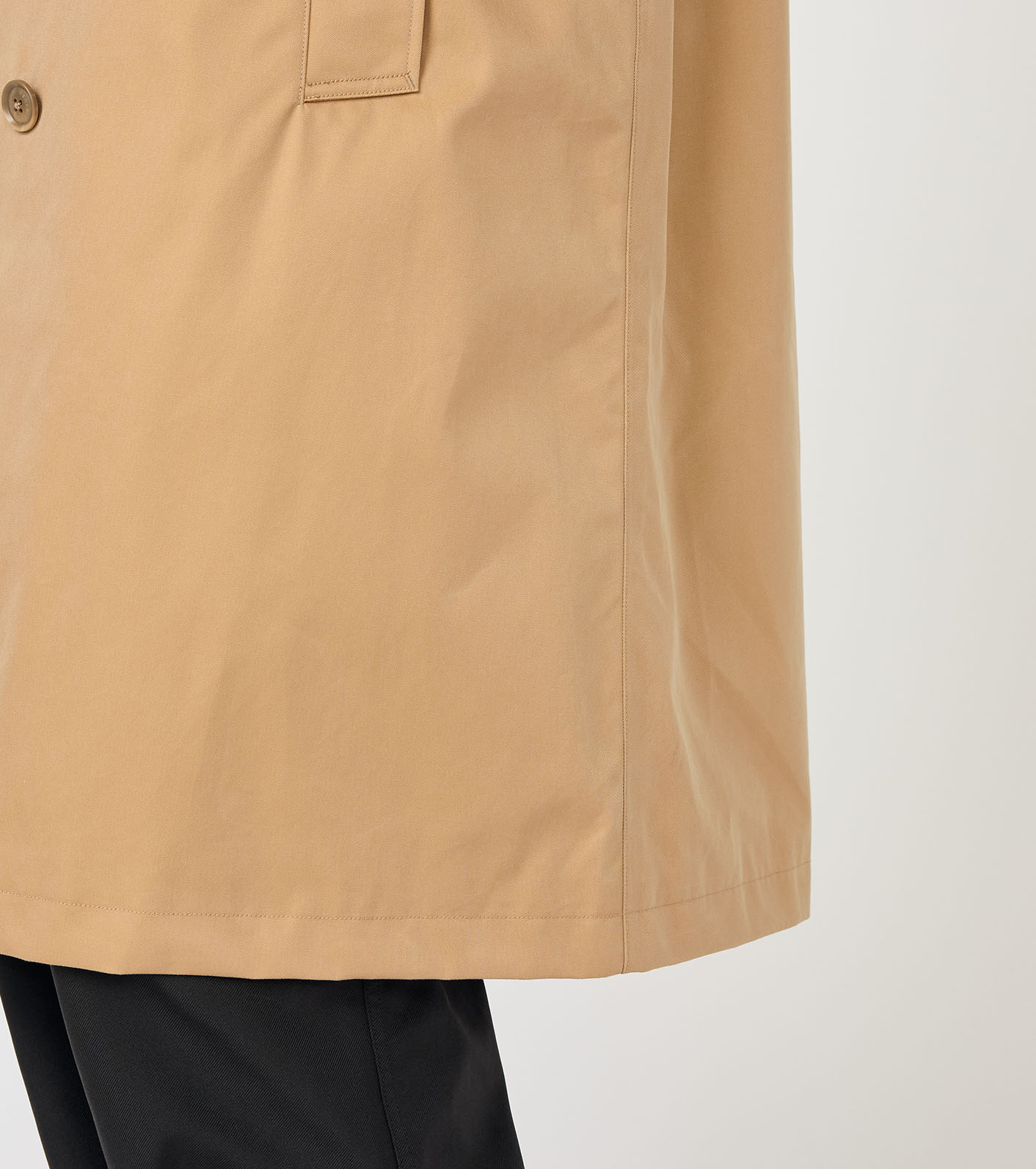 2L Cotton GORE-TEX Double Breasted Coat