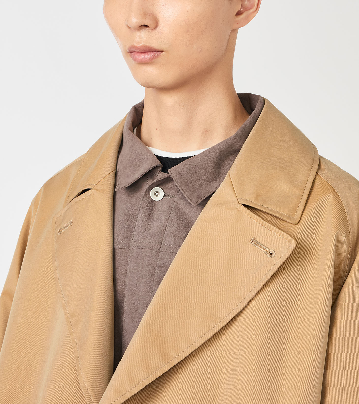 2L Cotton GORE-TEX Double Breasted Coat