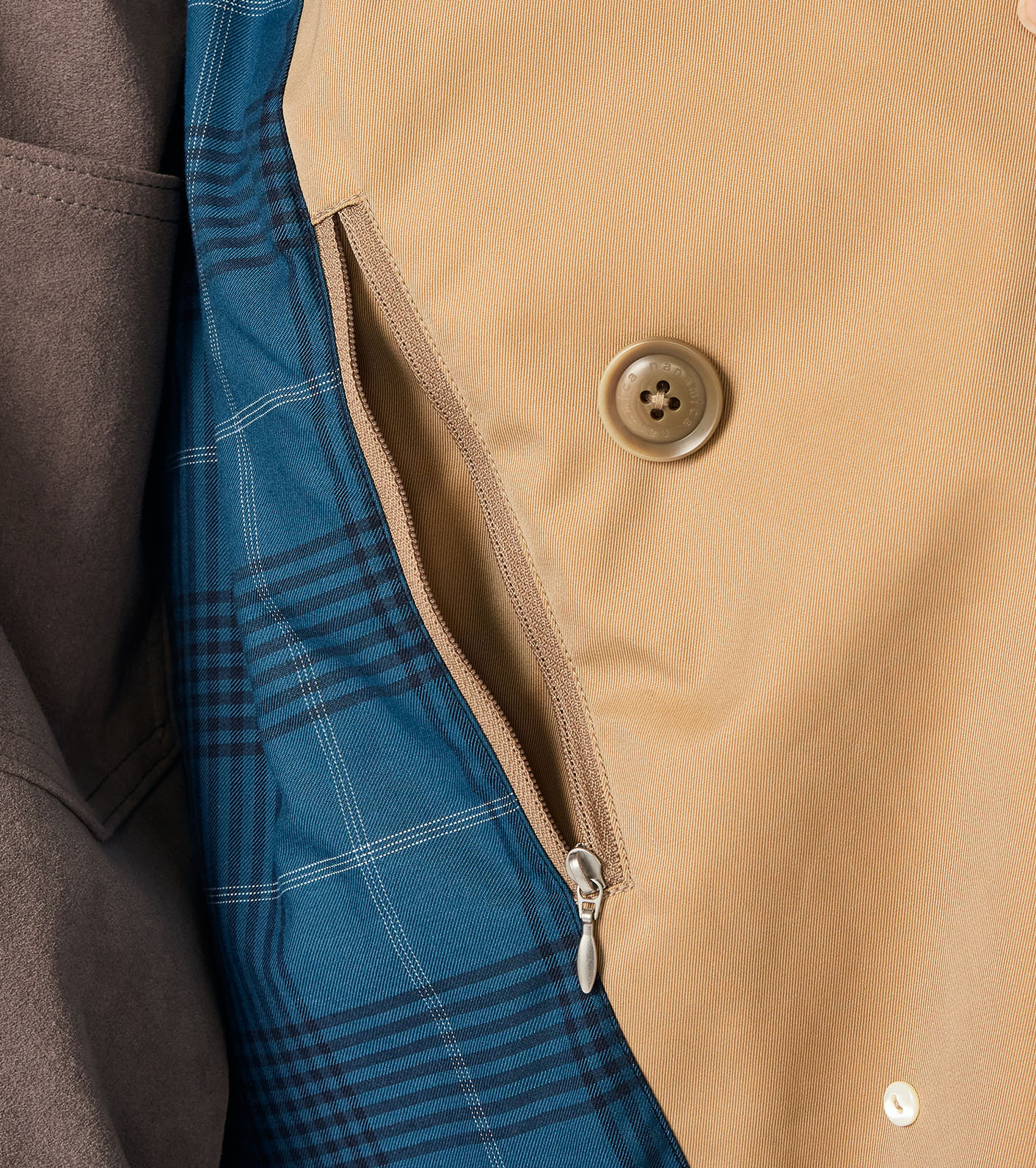 2L Cotton GORE-TEX Double Breasted Coat