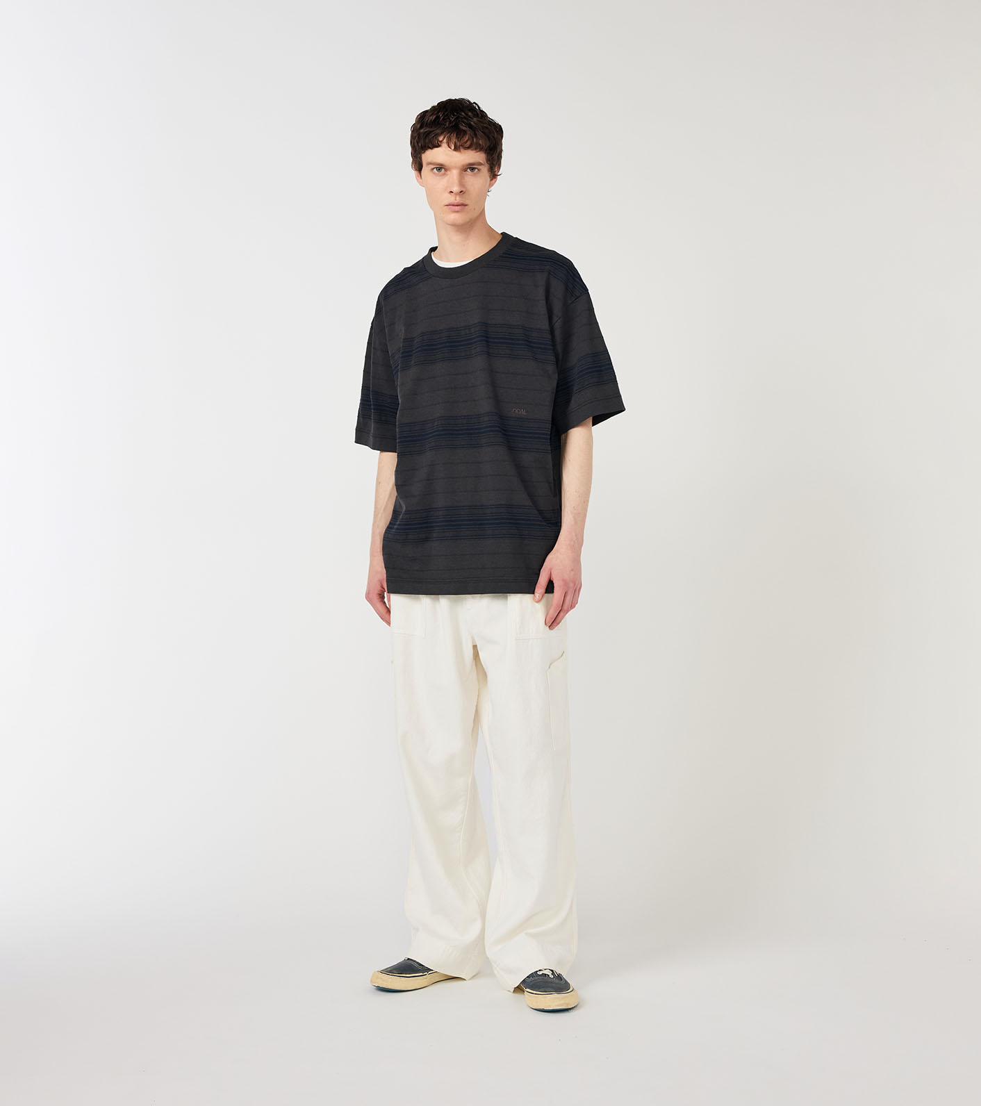 Silk Nep Cotton Twill Deck Pants