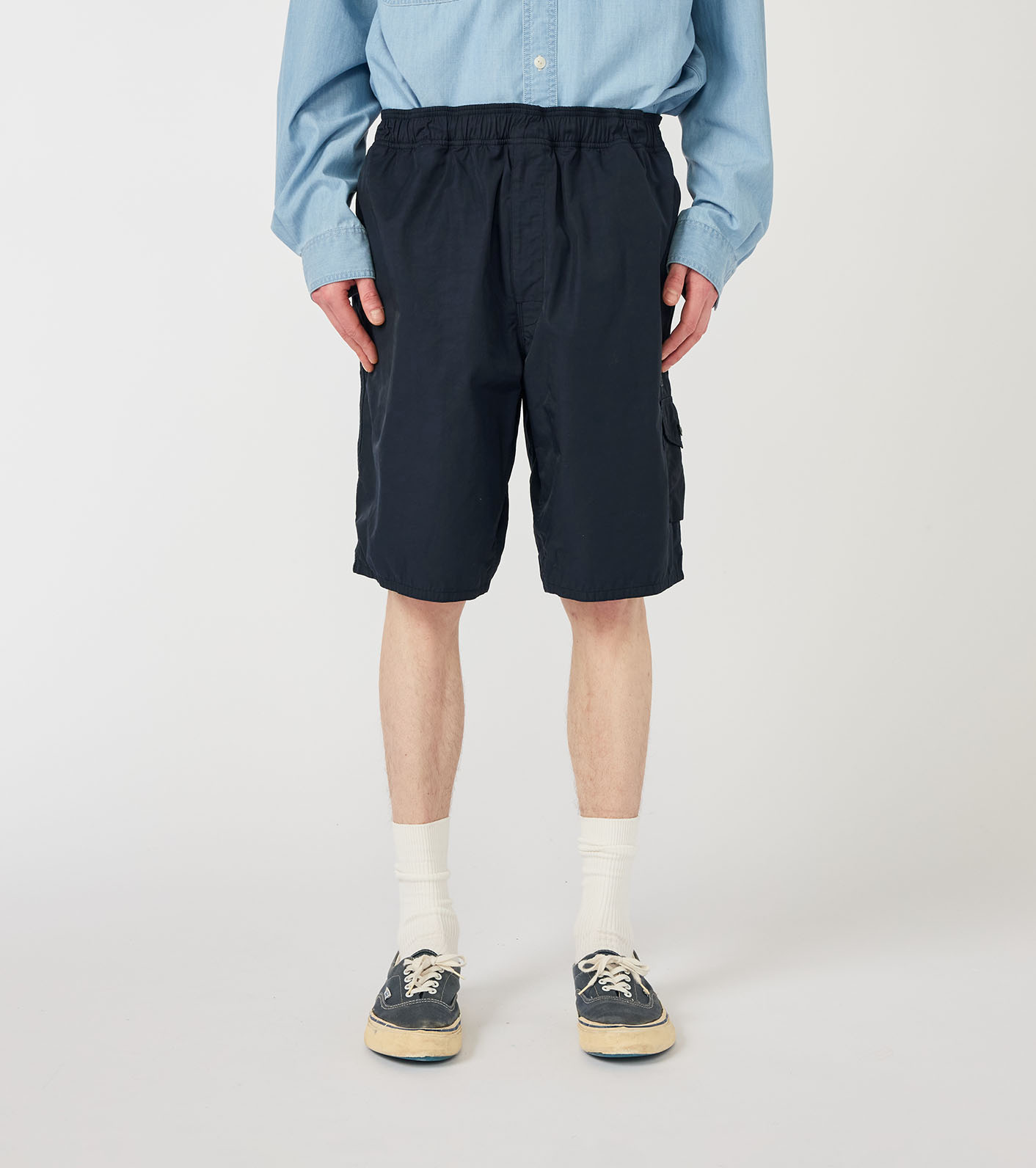 Nylon Twill Deck Shorts