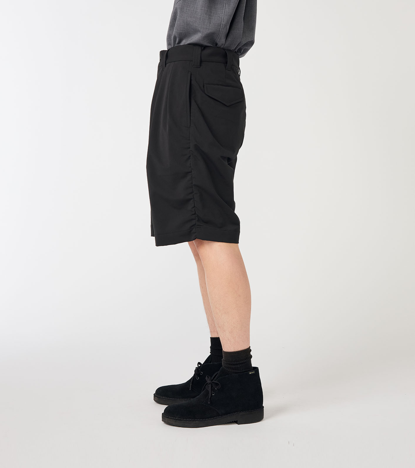 ALPHADRY Double Pleat Shorts