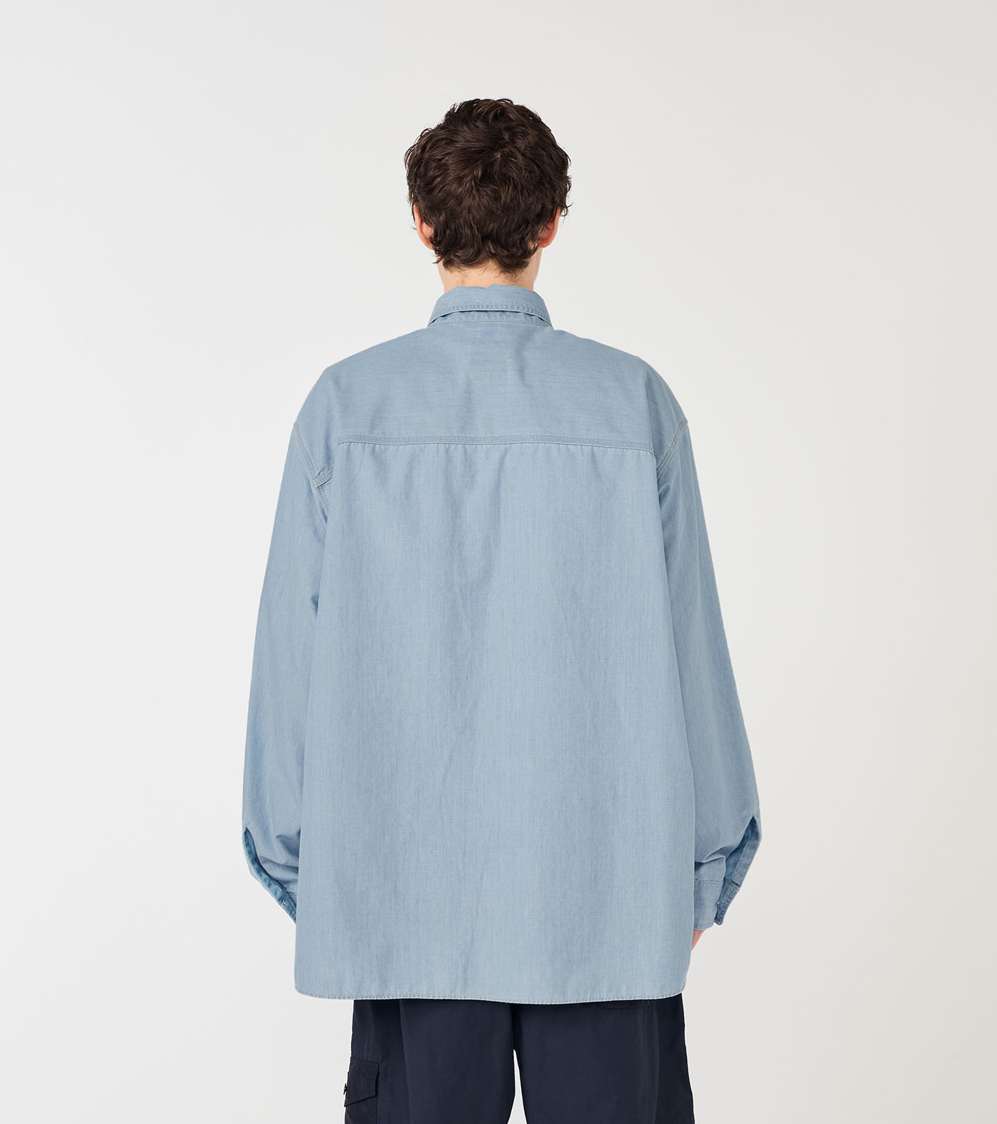 Regular Collar Chambray Shirt