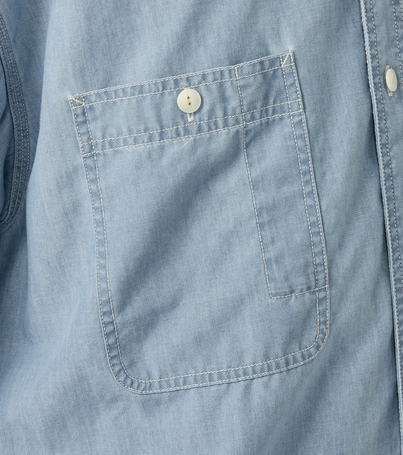 Regular Collar Chambray Shirt