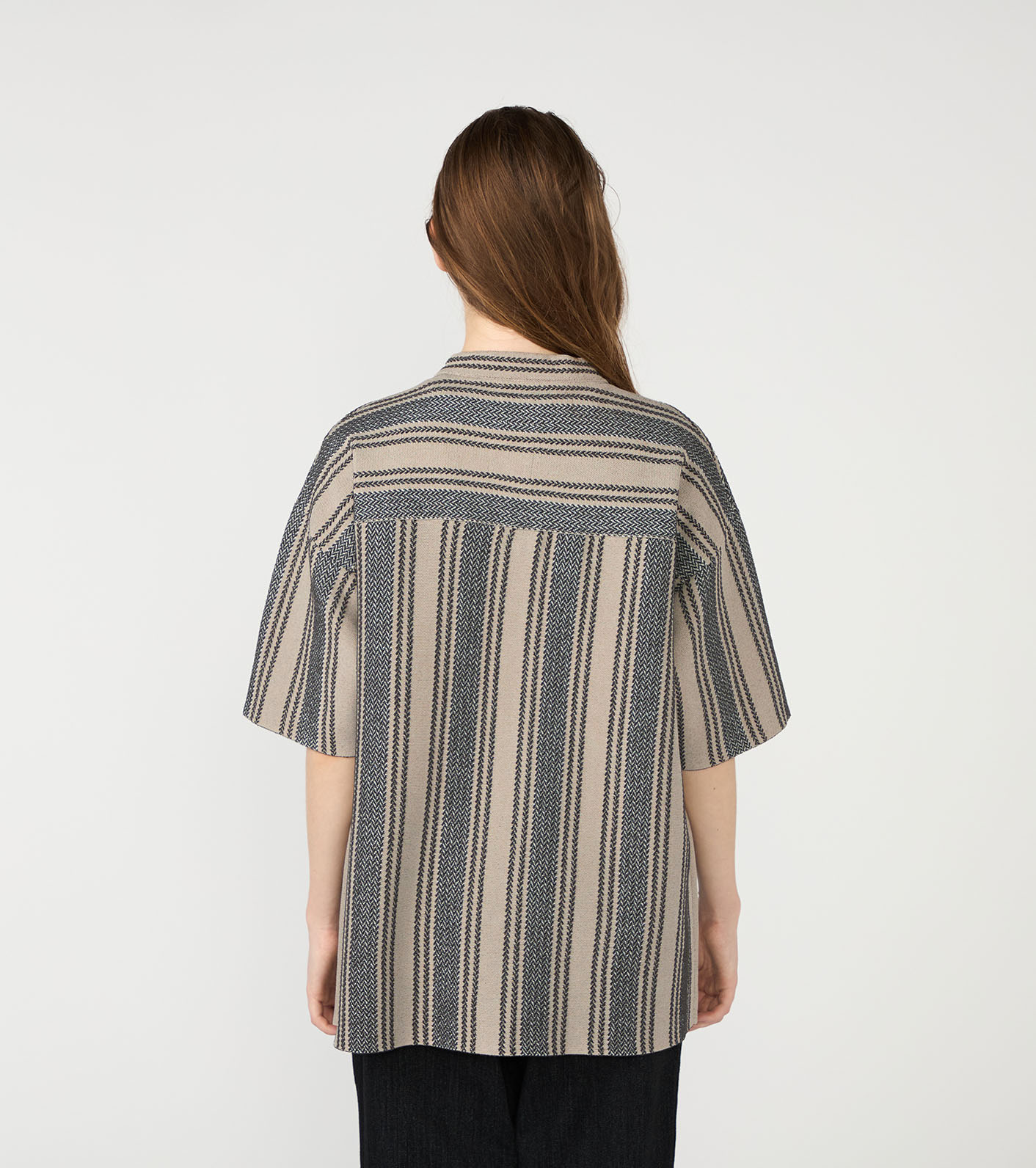 S/S Knit Shirt Jacket