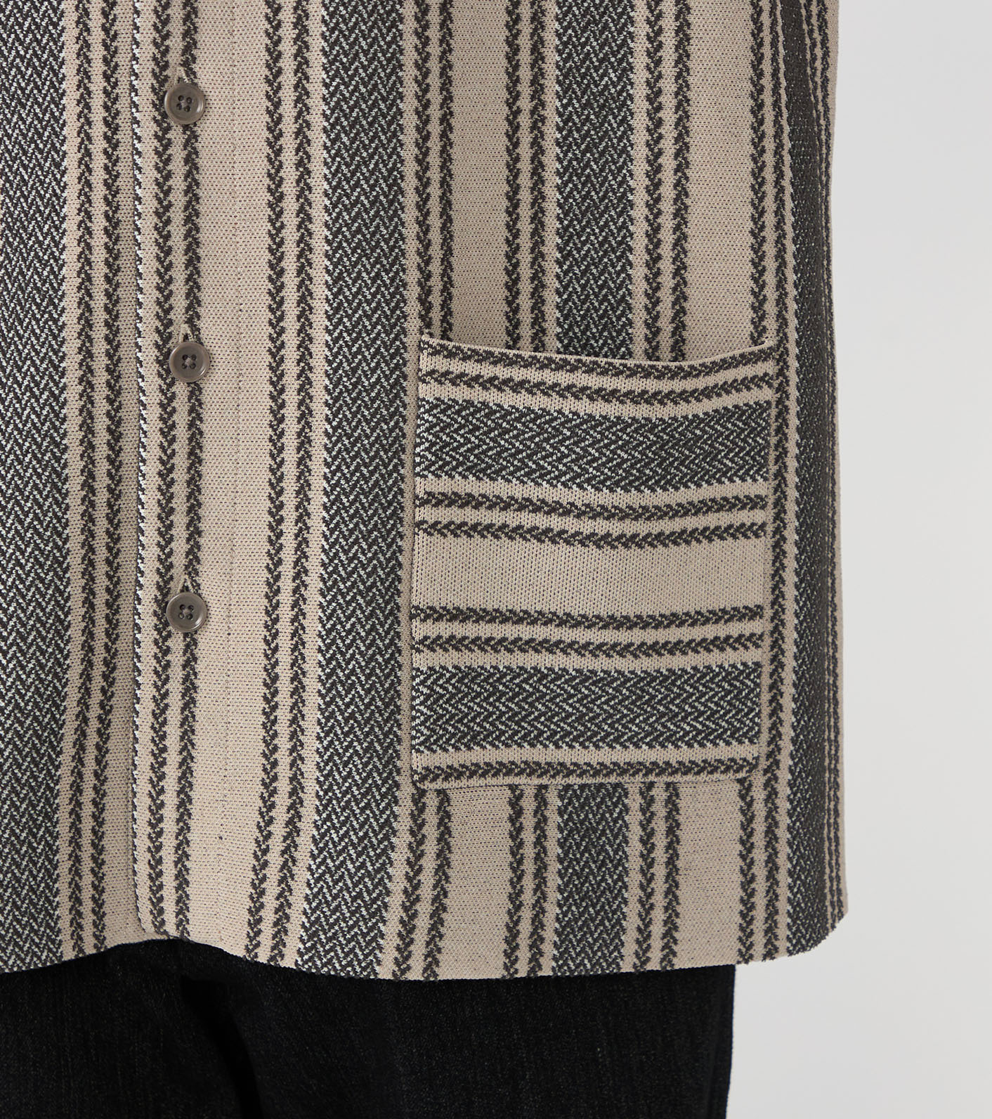 S/S Knit Shirt Jacket