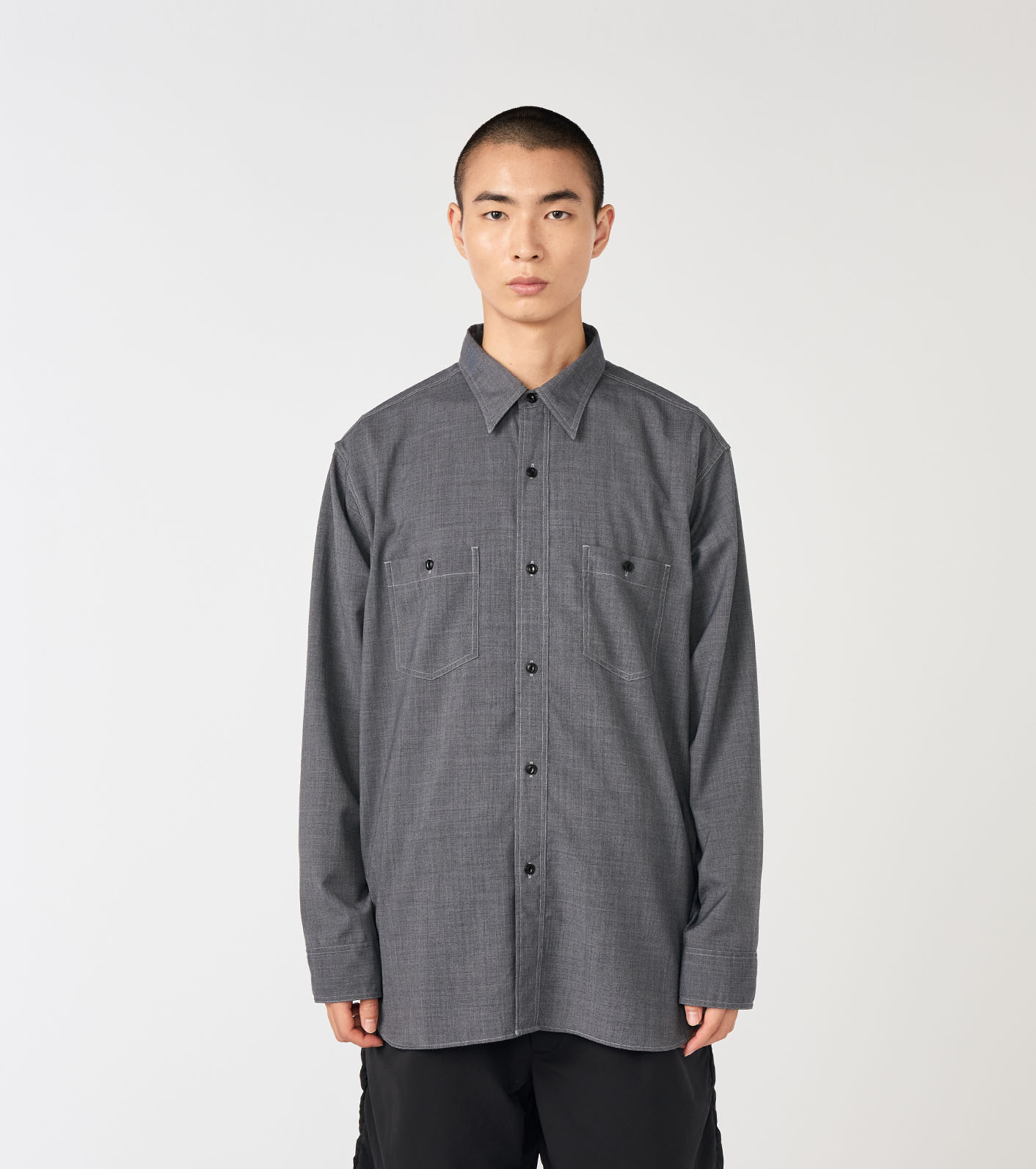 Polyester Wool Field Shirt