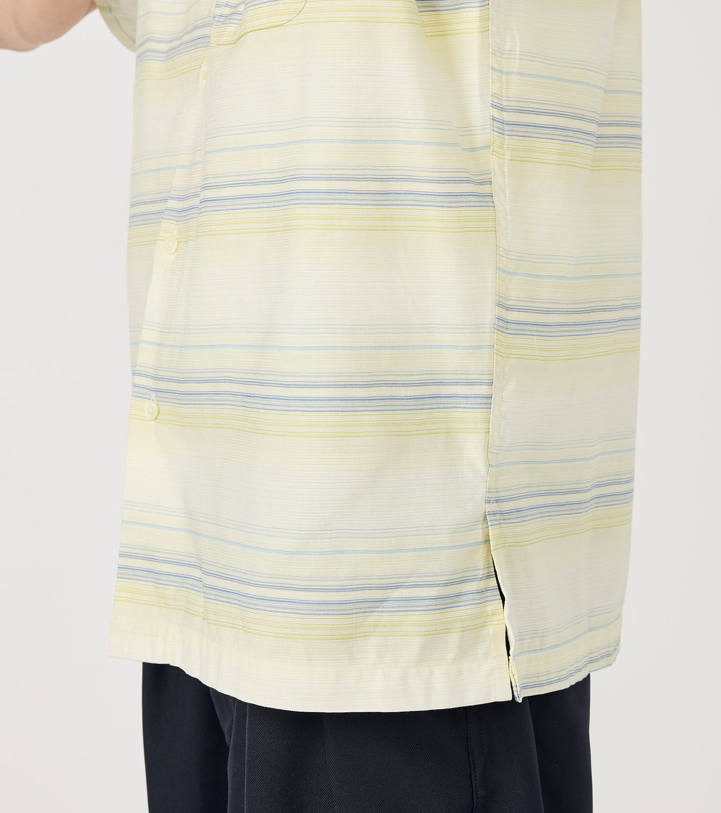 Open Collar Pique S/S Shirt