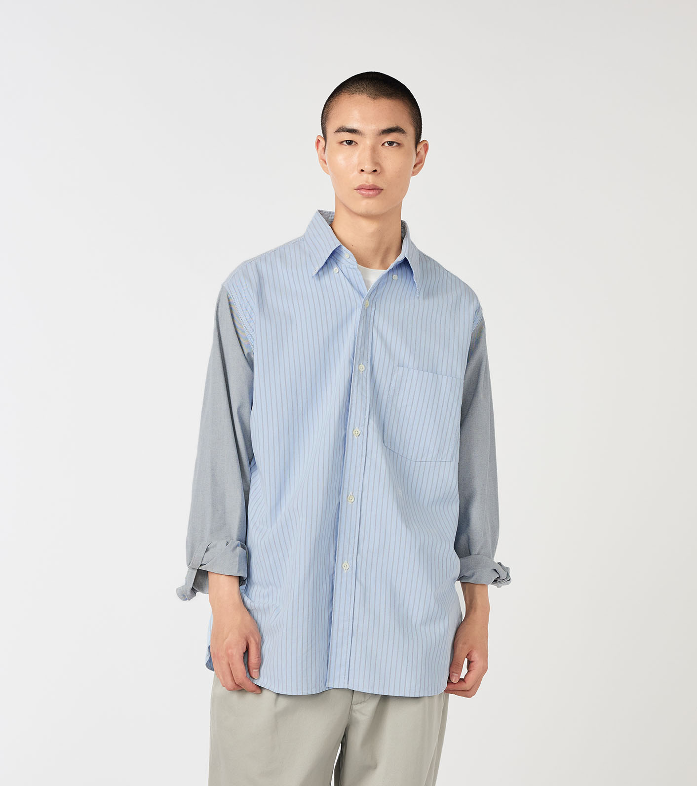 Button Down Stripe Storm Shirt