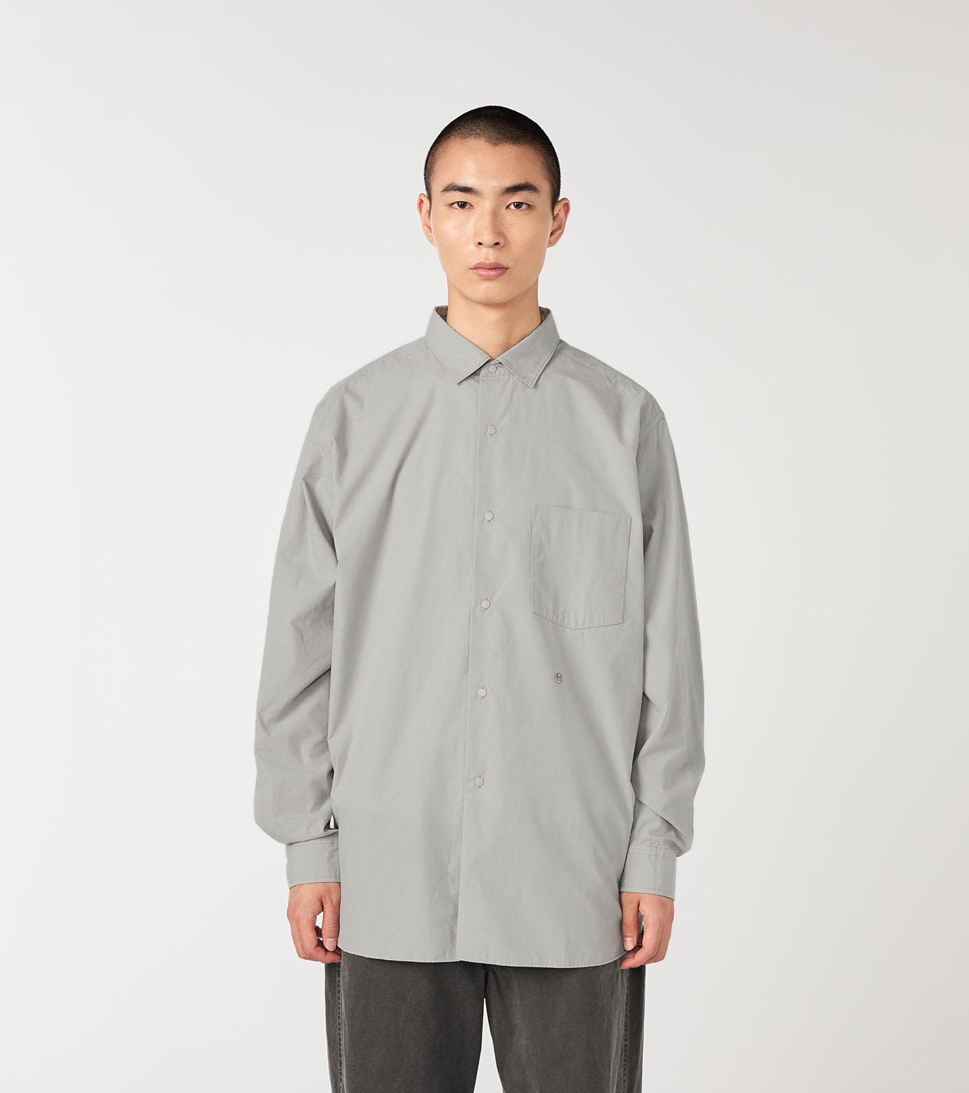 Regular Collar Wind Shirt