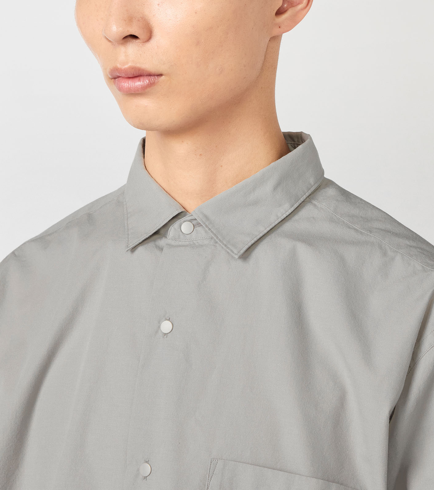 Regular Collar Wind Shirt