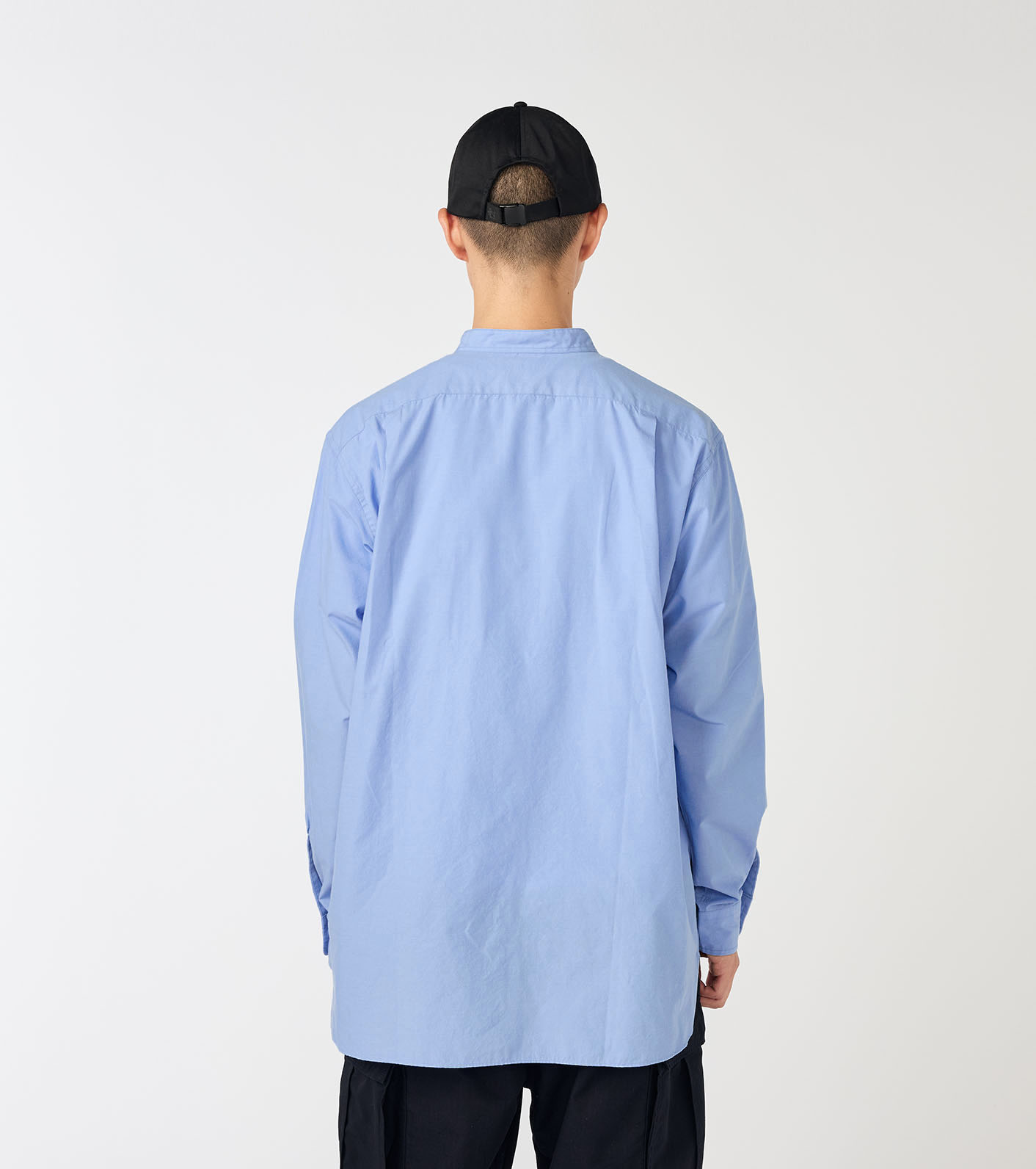 Band Collar Wind Shirt