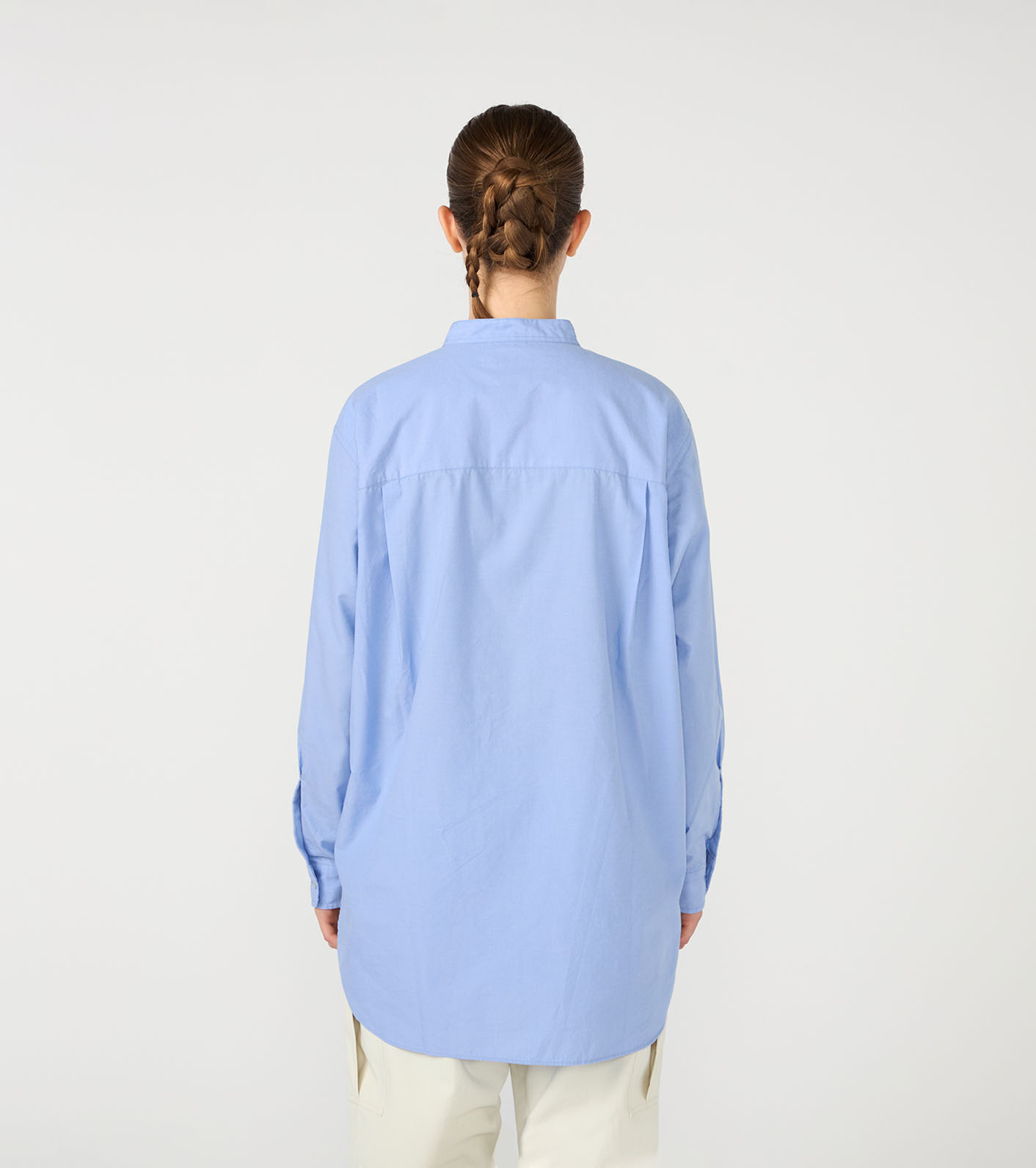 Band Collar Wind Shirt
