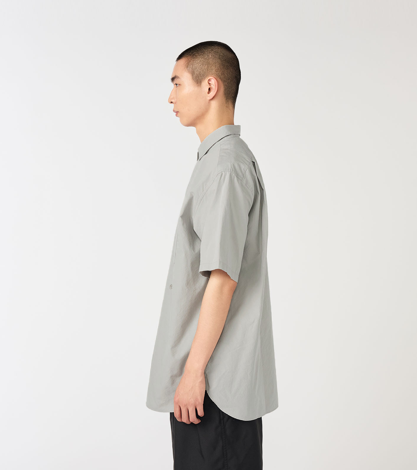Regular Collar Wind S/S Shirt
