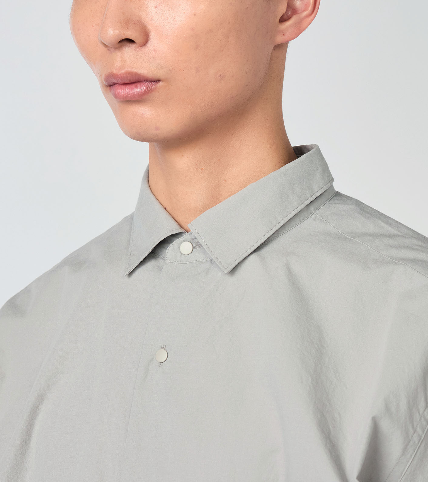 Regular Collar Wind S/S Shirt