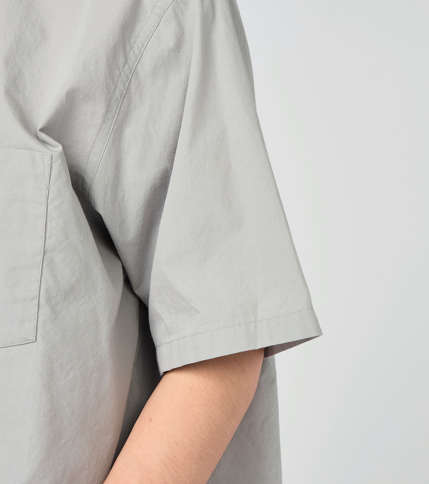 Regular Collar Wind S/S Shirt