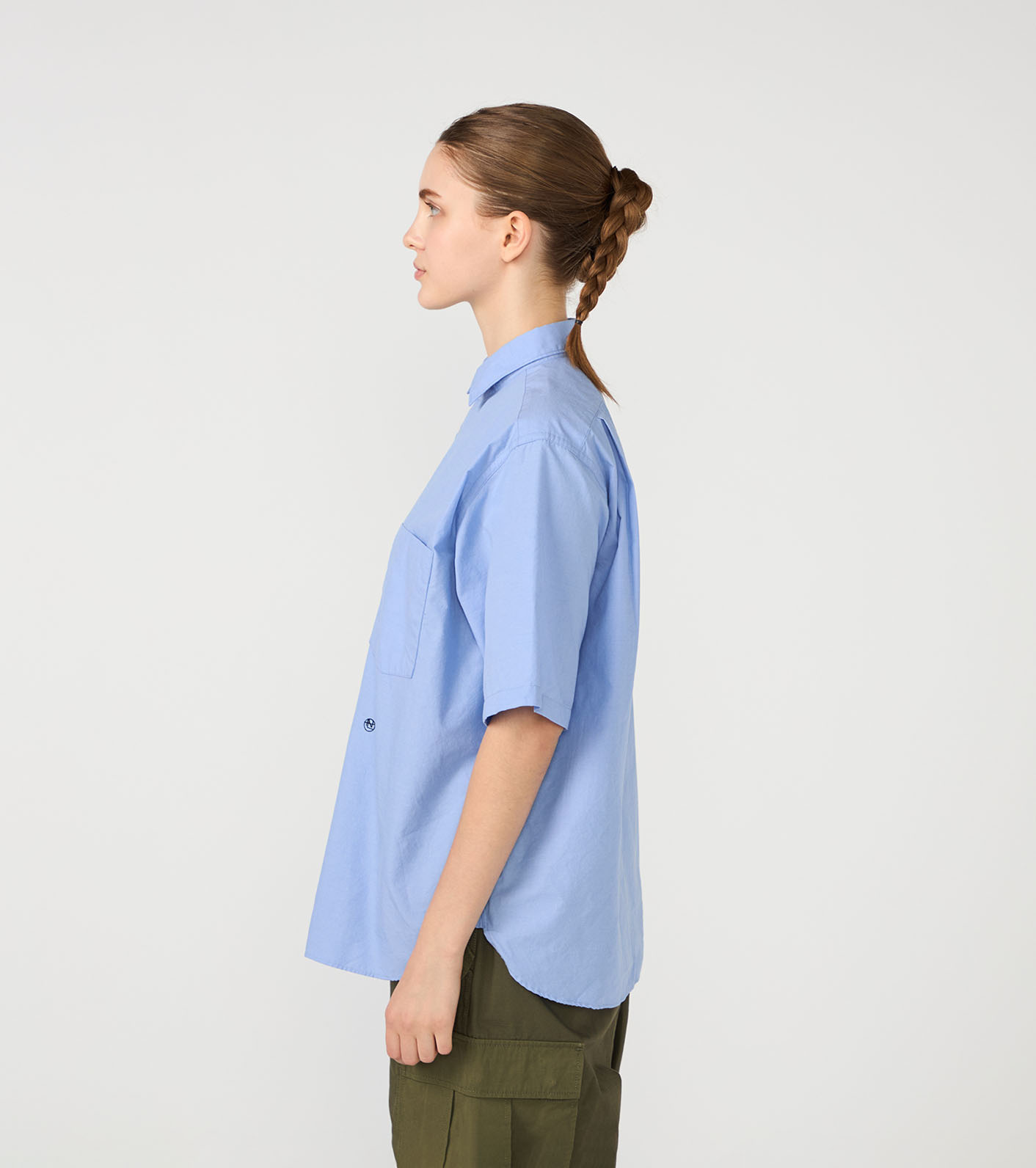 Regular Collar Wind S/S Shirt