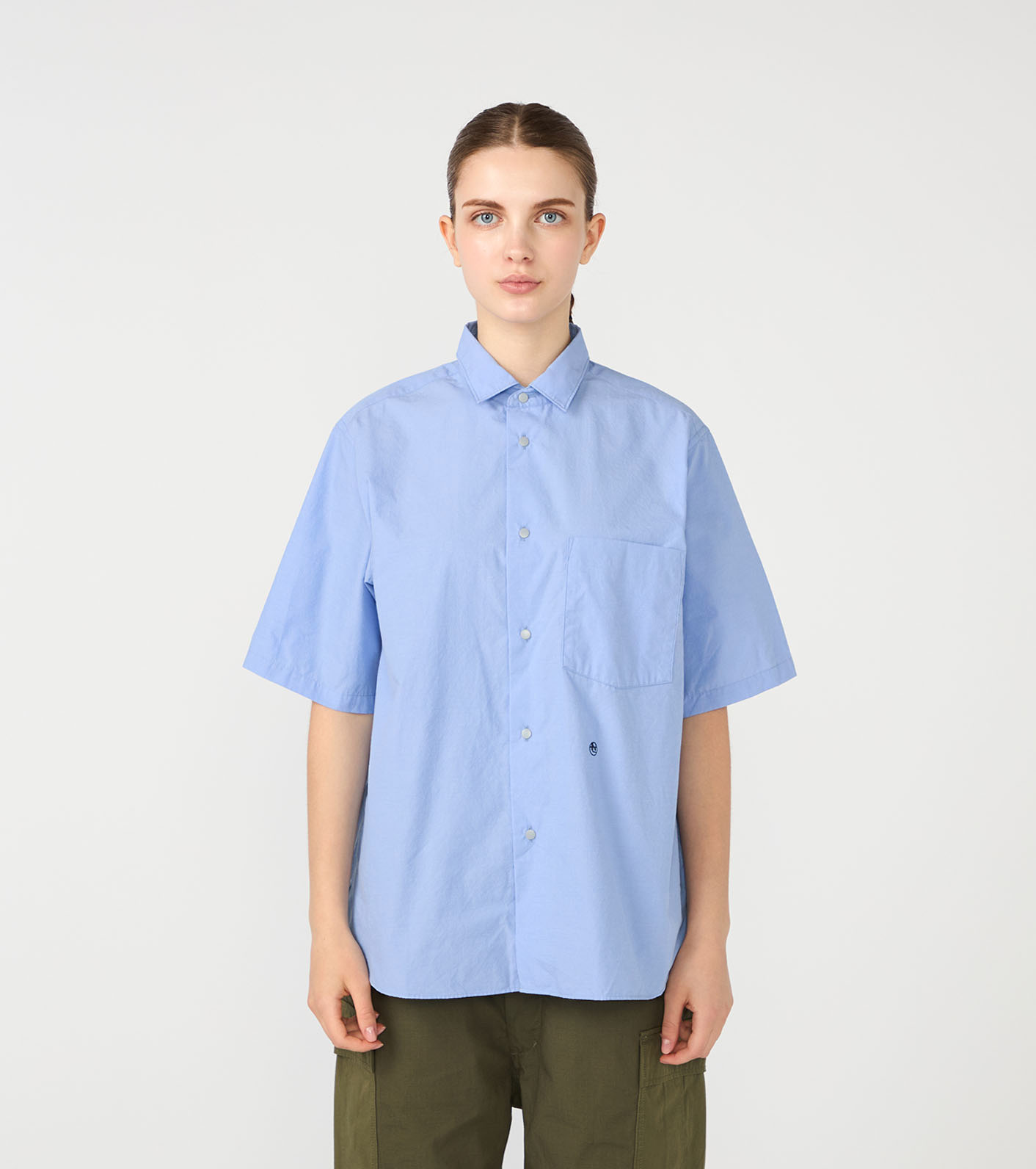 Regular Collar Wind S/S Shirt