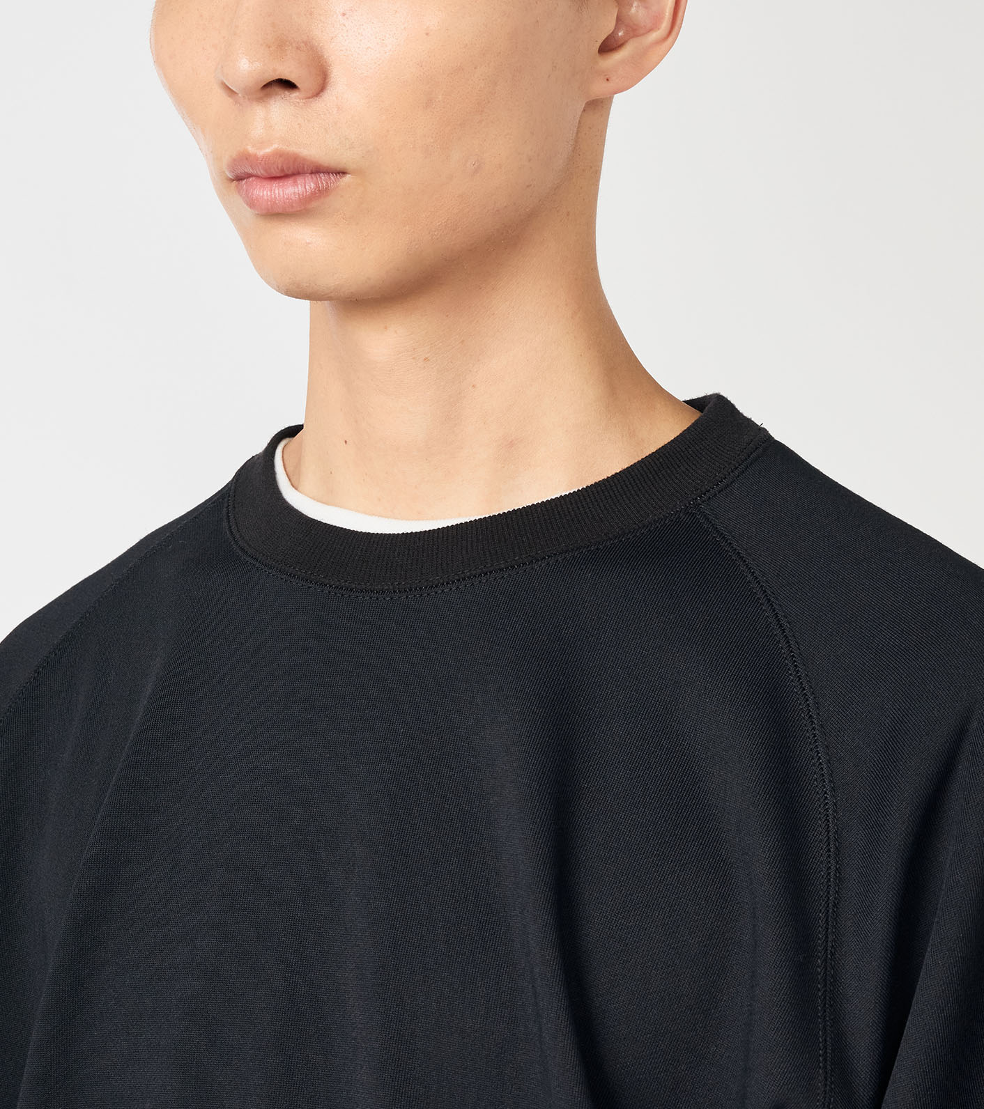 Polyester Pile Crew Neck Sweat