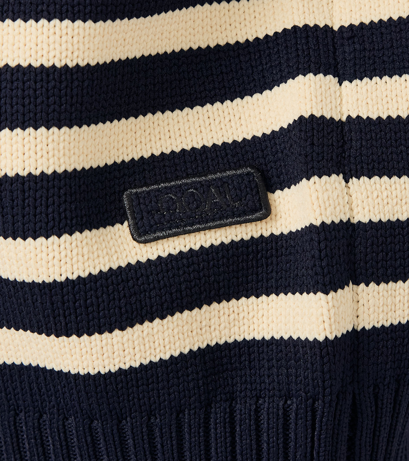 Mock Neck Stripe Sweater
