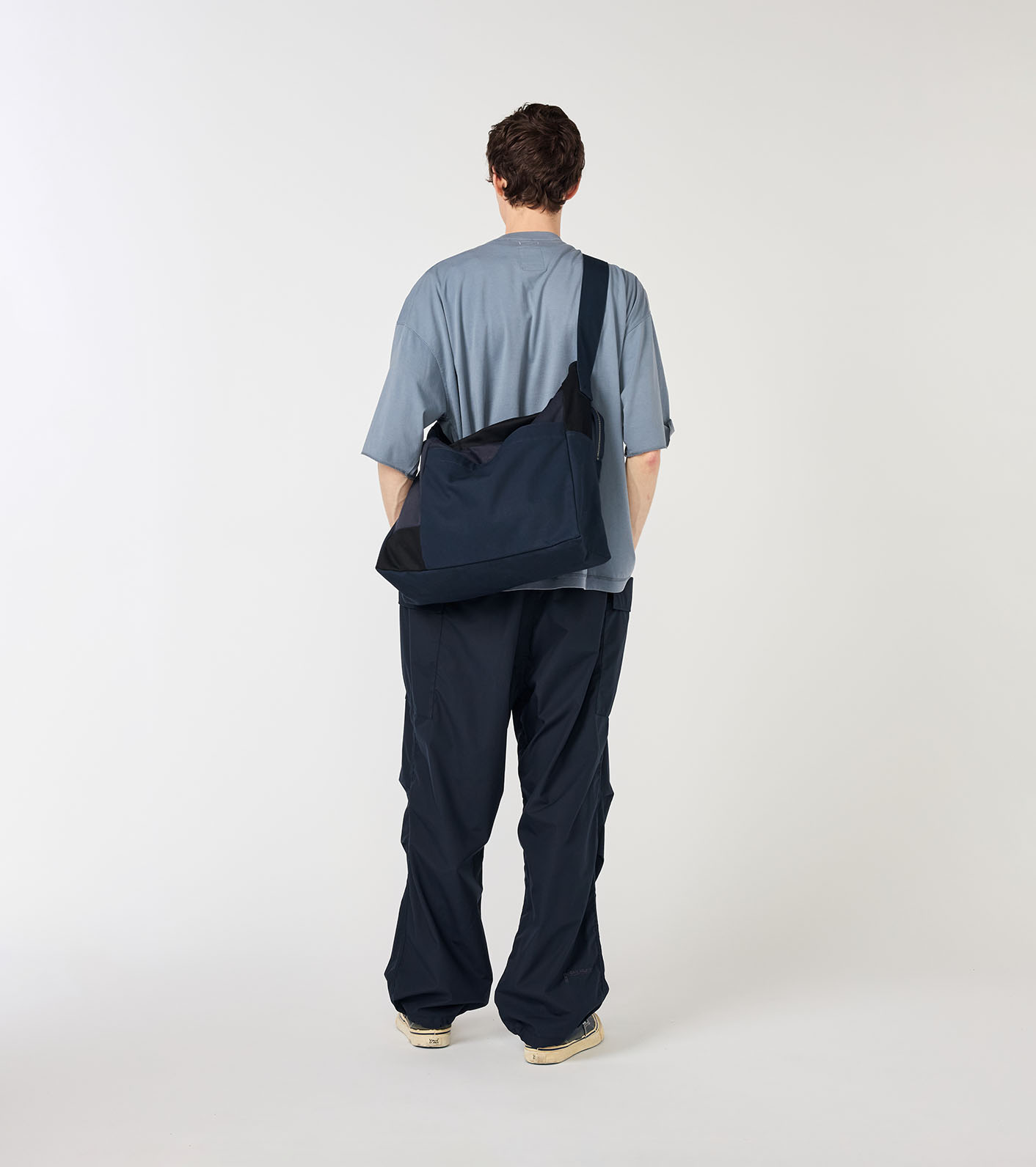 Cotton Canvas Shoulder Bag