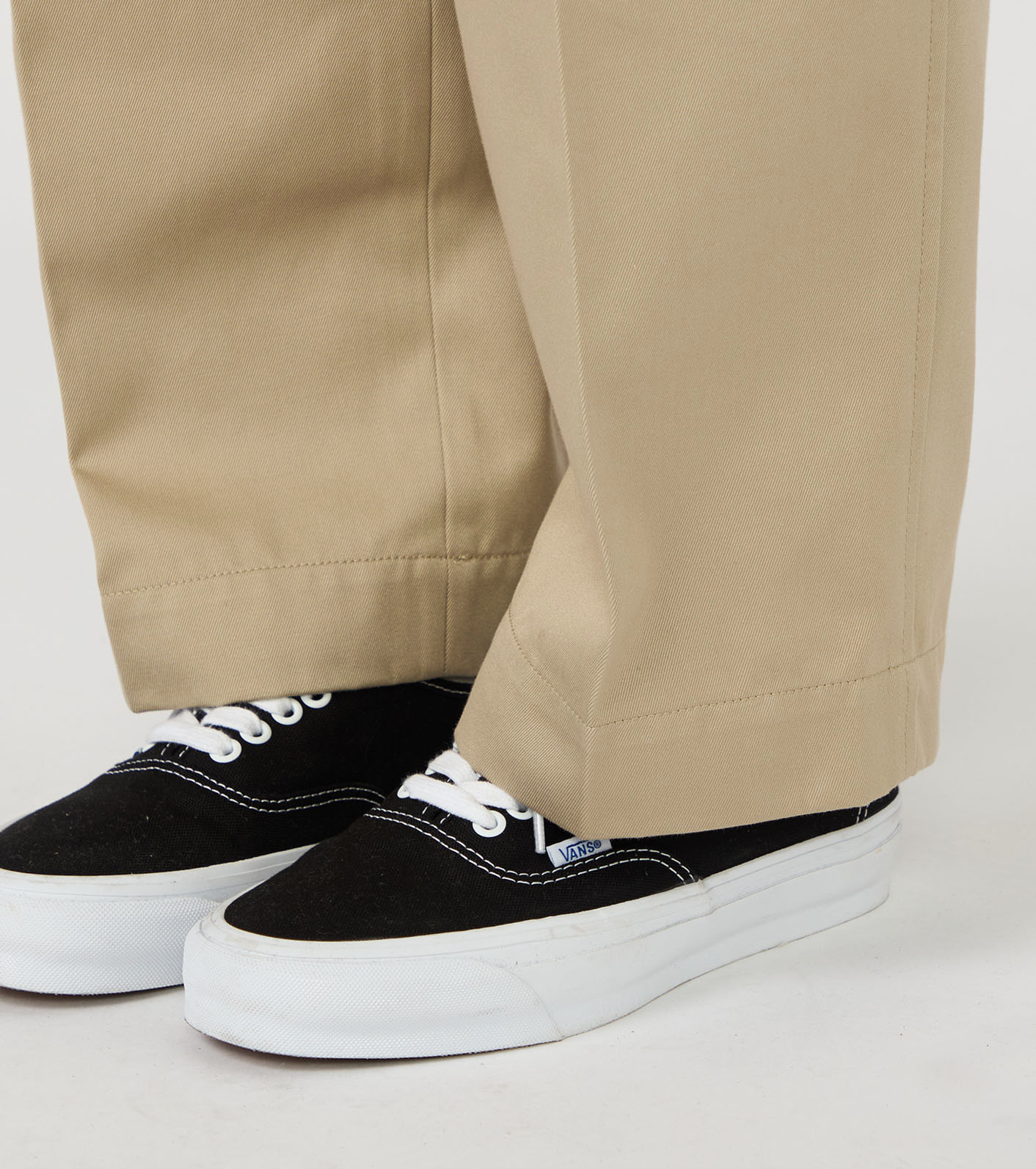 Double Pleated Chino Pants