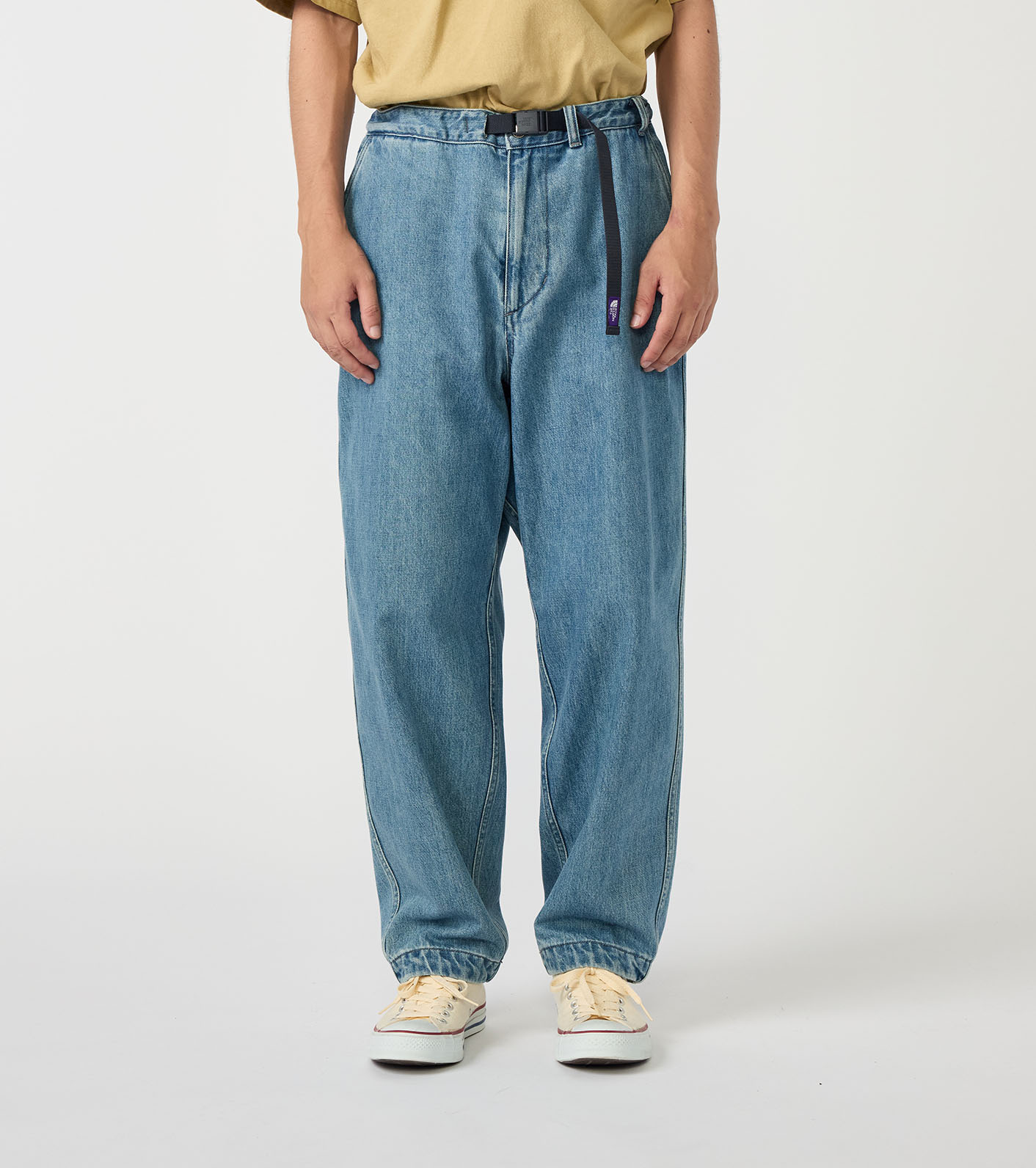 Denim Wide Tapered Field Pants