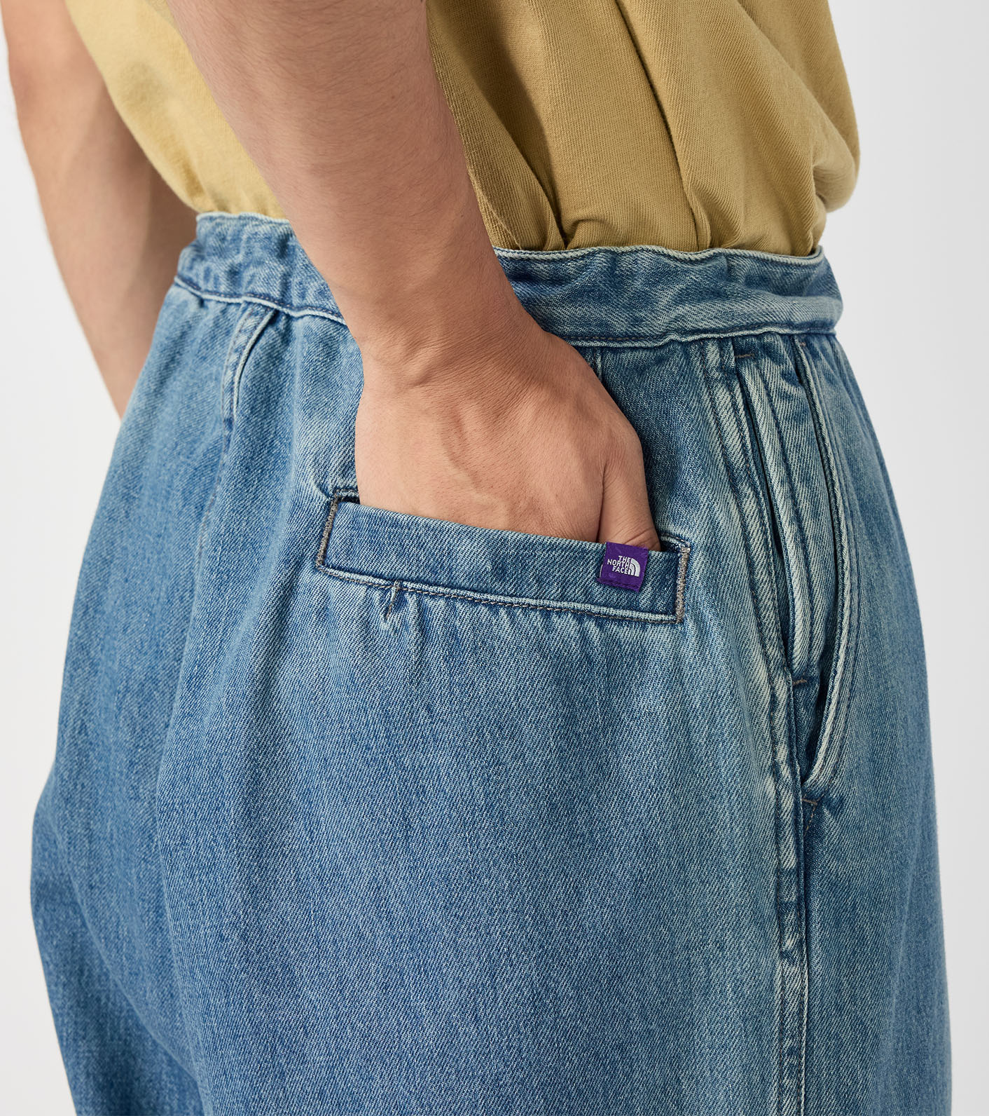 Denim Wide Tapered Field Pants