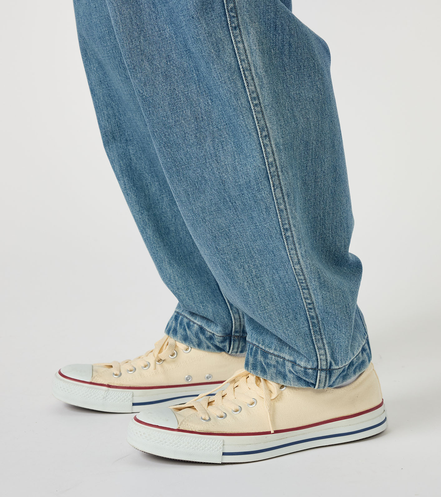 Denim Wide Tapered Field Pants