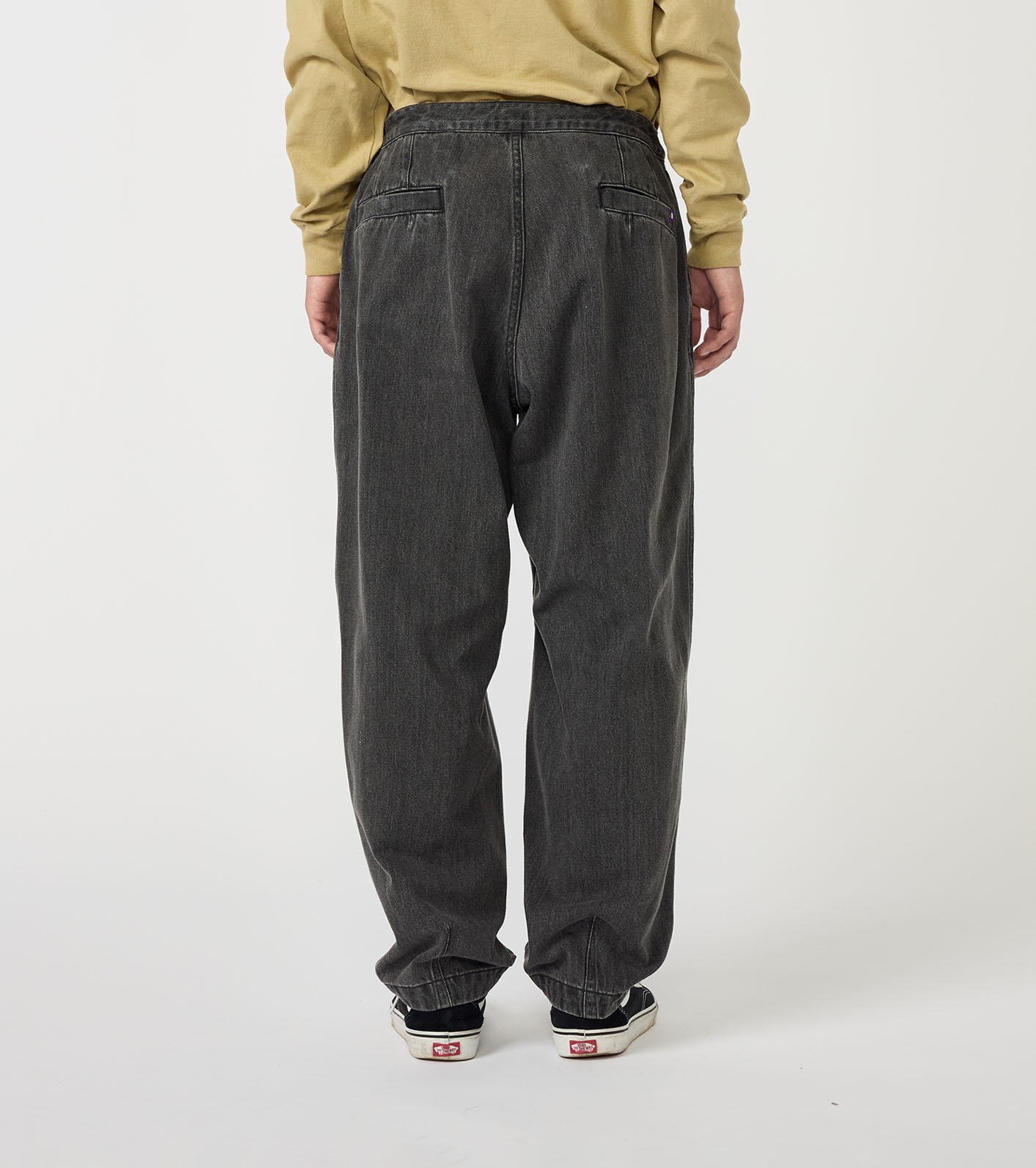 Denim Wide Tapered Field Pants