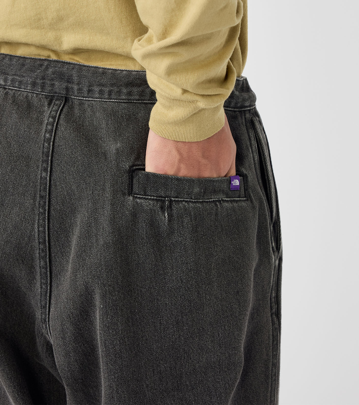 Denim Wide Tapered Field Pants