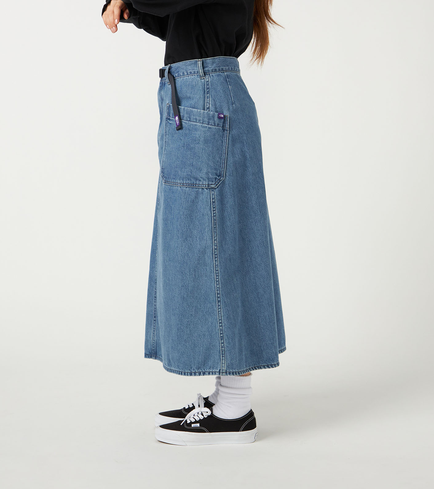 Denim Field Skirt