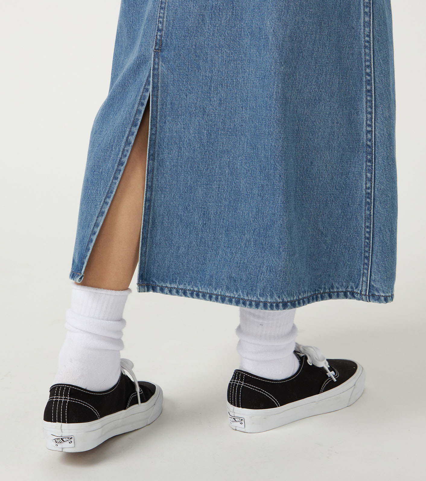 Denim Field Skirt