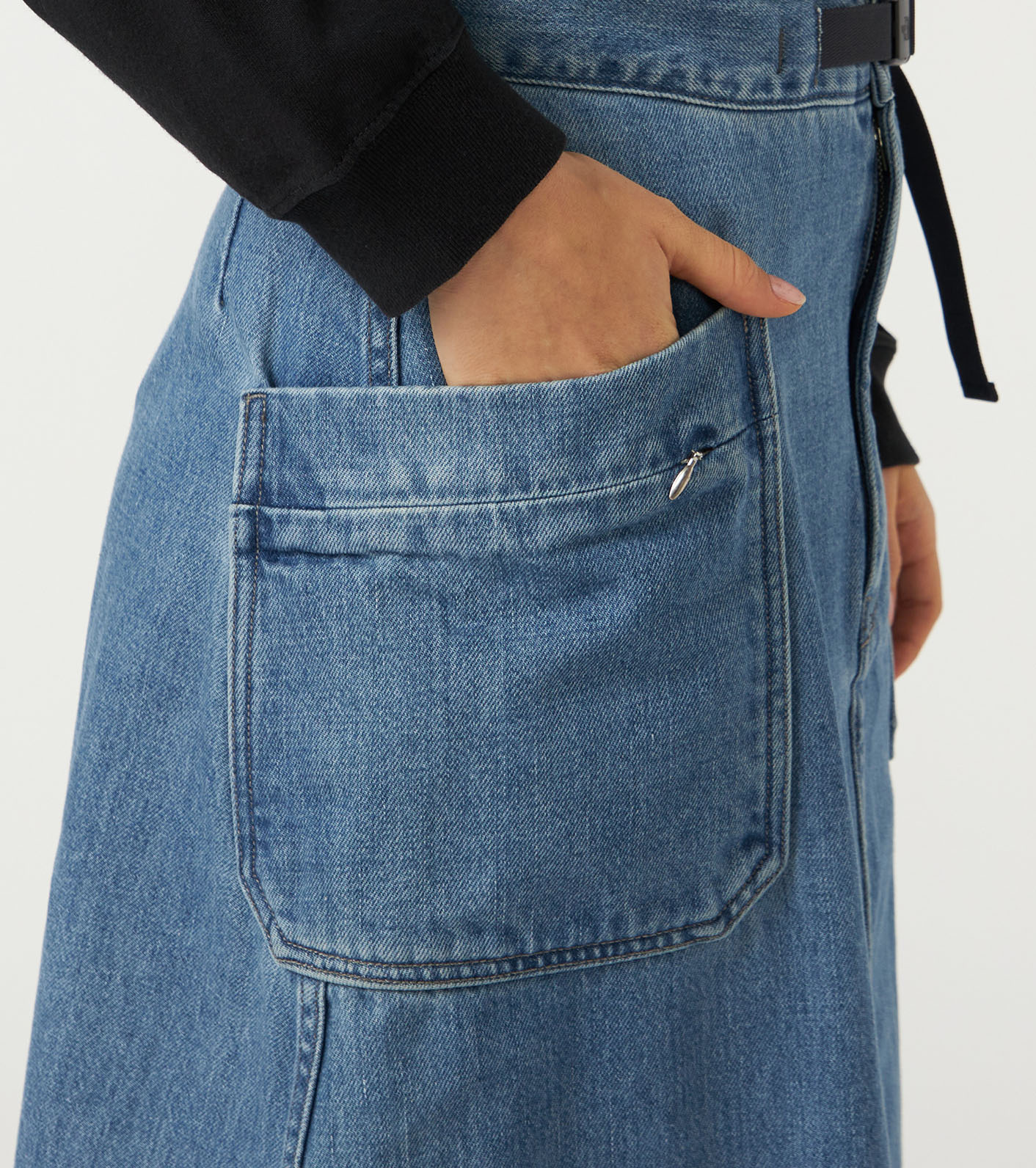 Denim Field Skirt