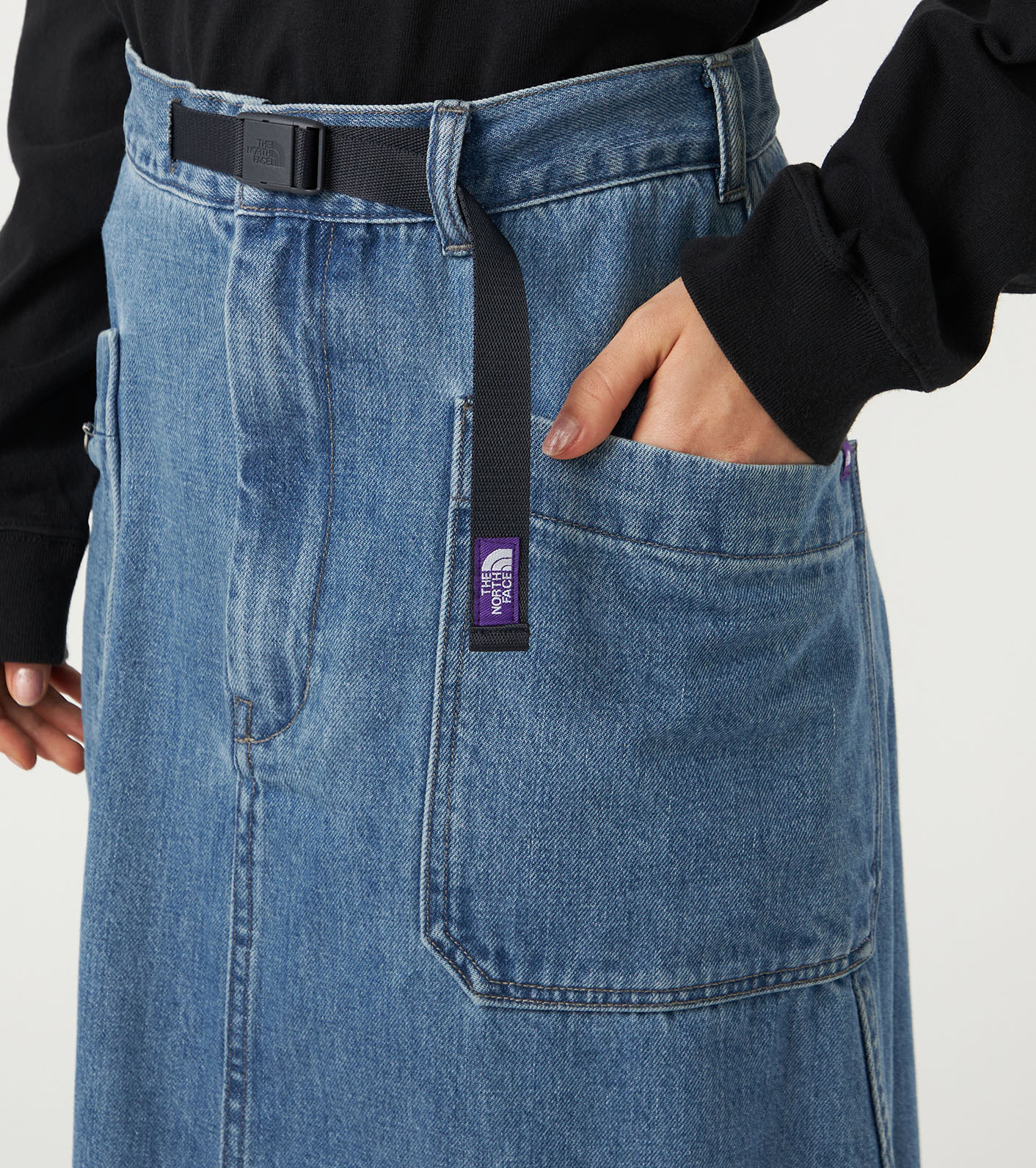 Denim Field Skirt